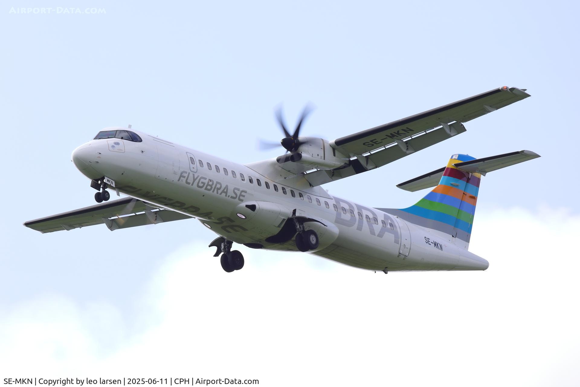 SE-MKN, 2020 ATR 72-600 C/N 1578, Copenhagen 11.6.2025