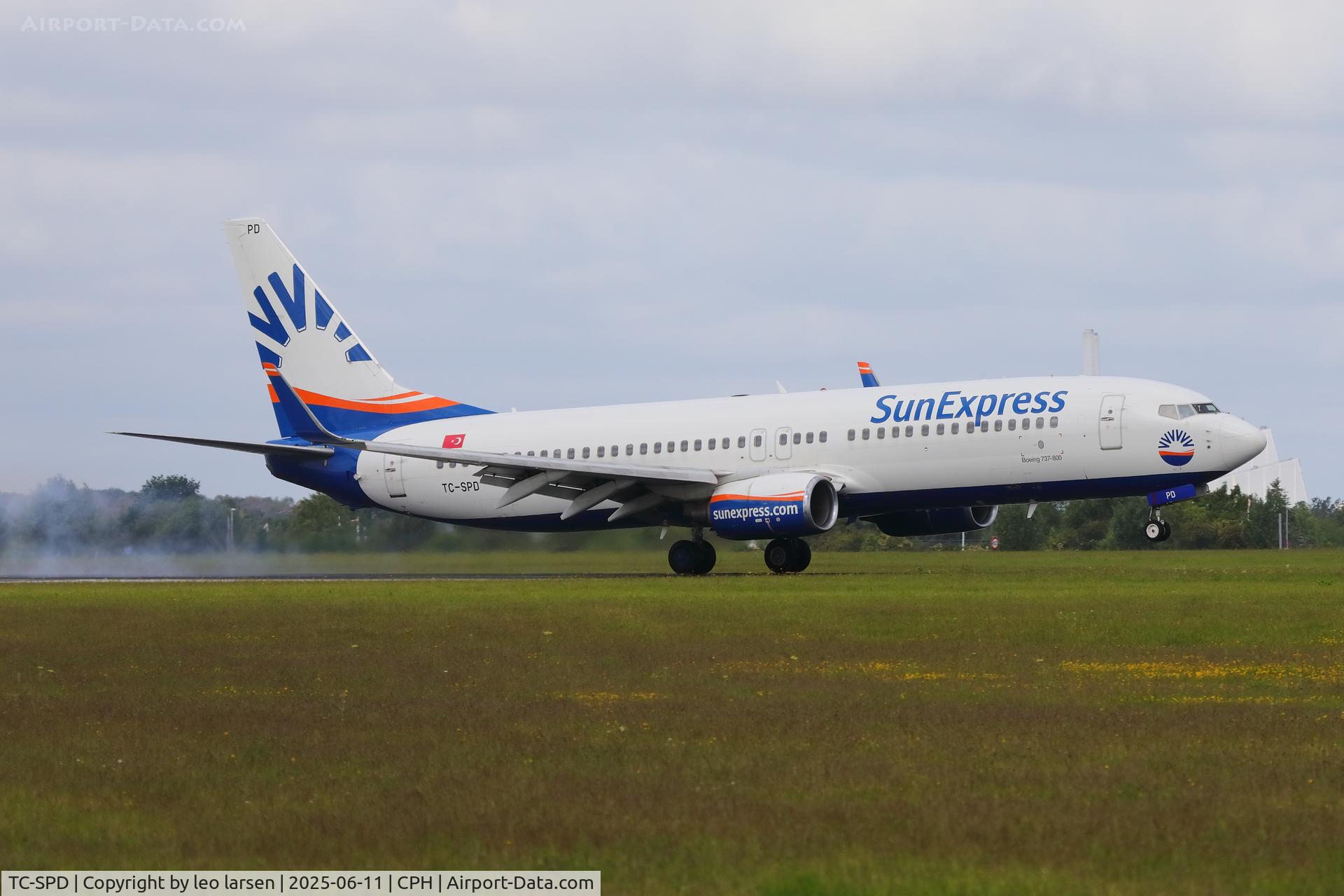 TC-SPD, 2011 Boeing 737-8AS C/N 34985, Copenhagen 11.6.2025