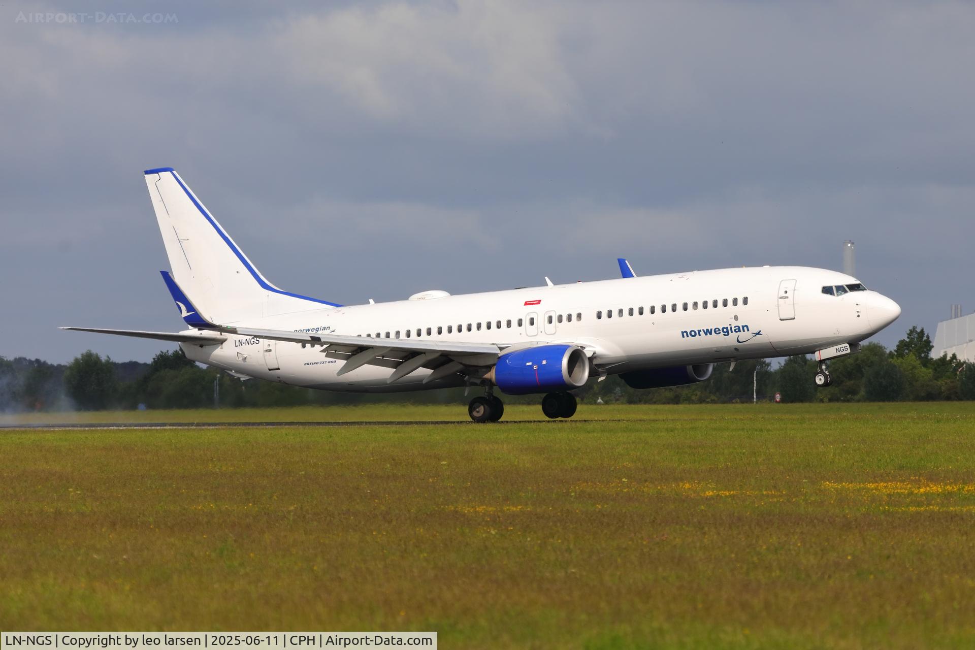 LN-NGS, 2014 Boeing 737-8JP C/N 39029, Copenhagen 11.6.2025