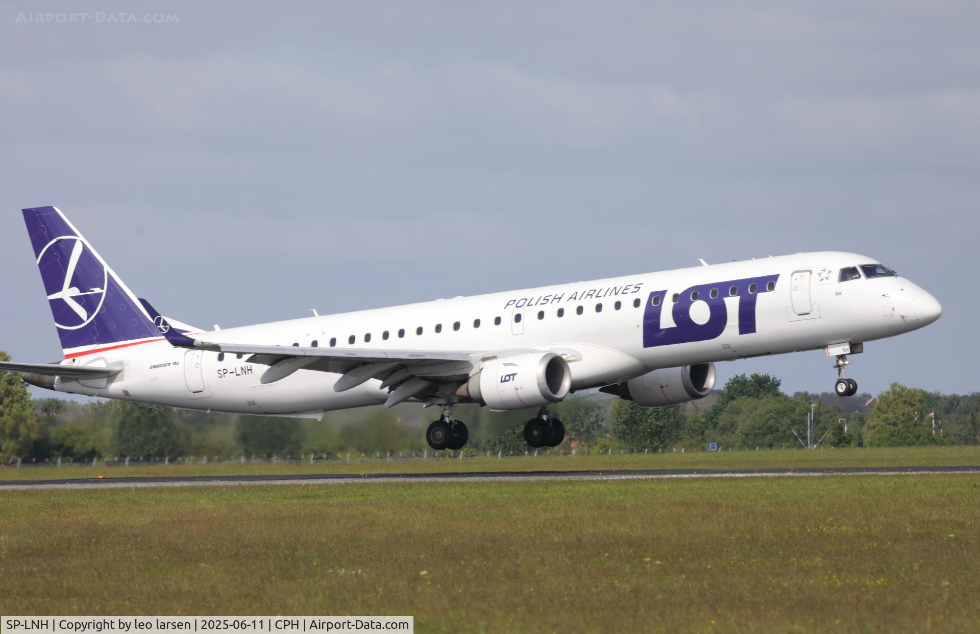 SP-LNH, 2008 Embraer 195AR (ERJ-190-200IGW) C/N 19000239, Copenhagen 11.6.2025