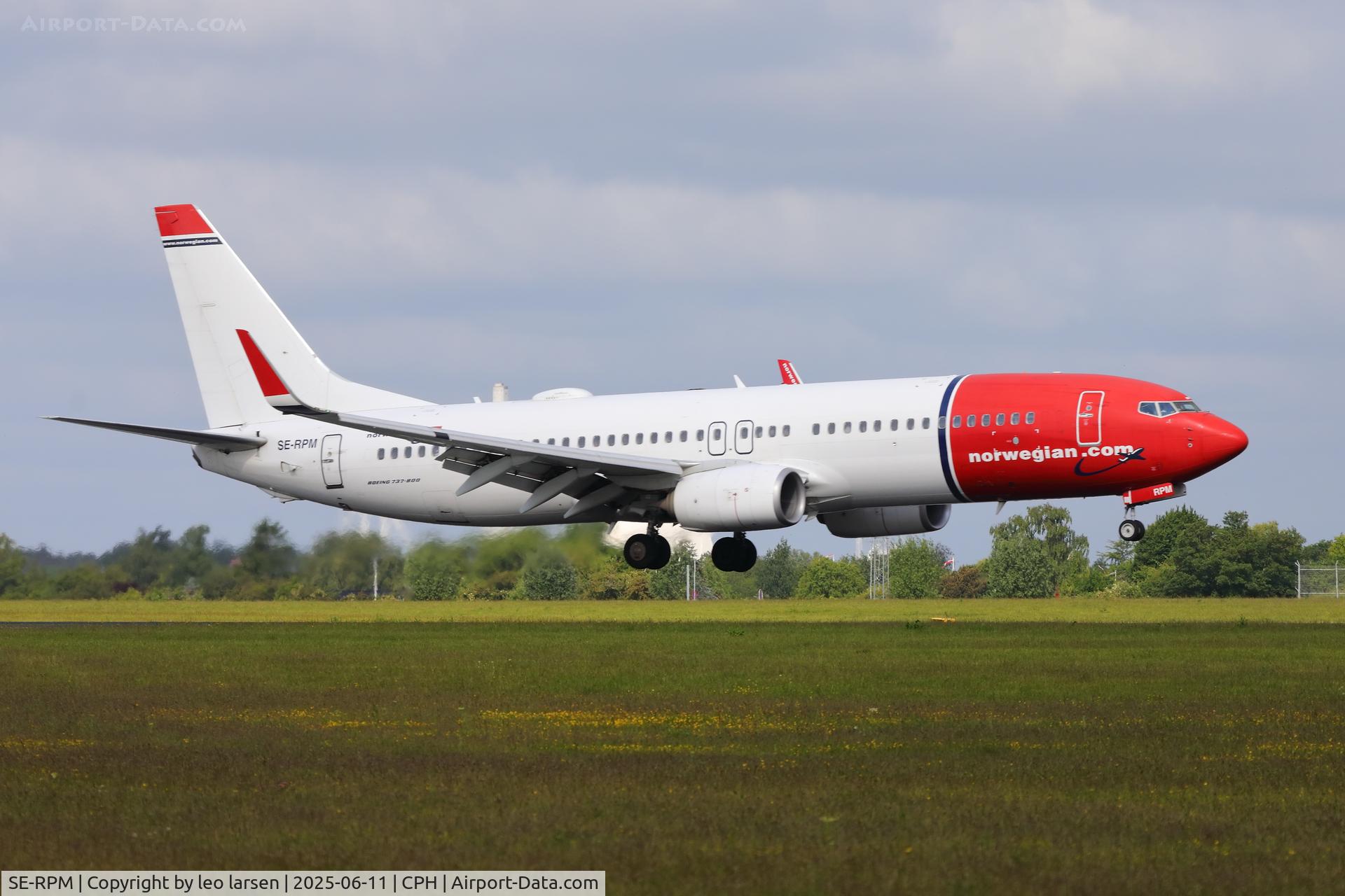 SE-RPM, 2016 Boeing 737-8JP C/N 42273, Copenhagen 11.6.2025