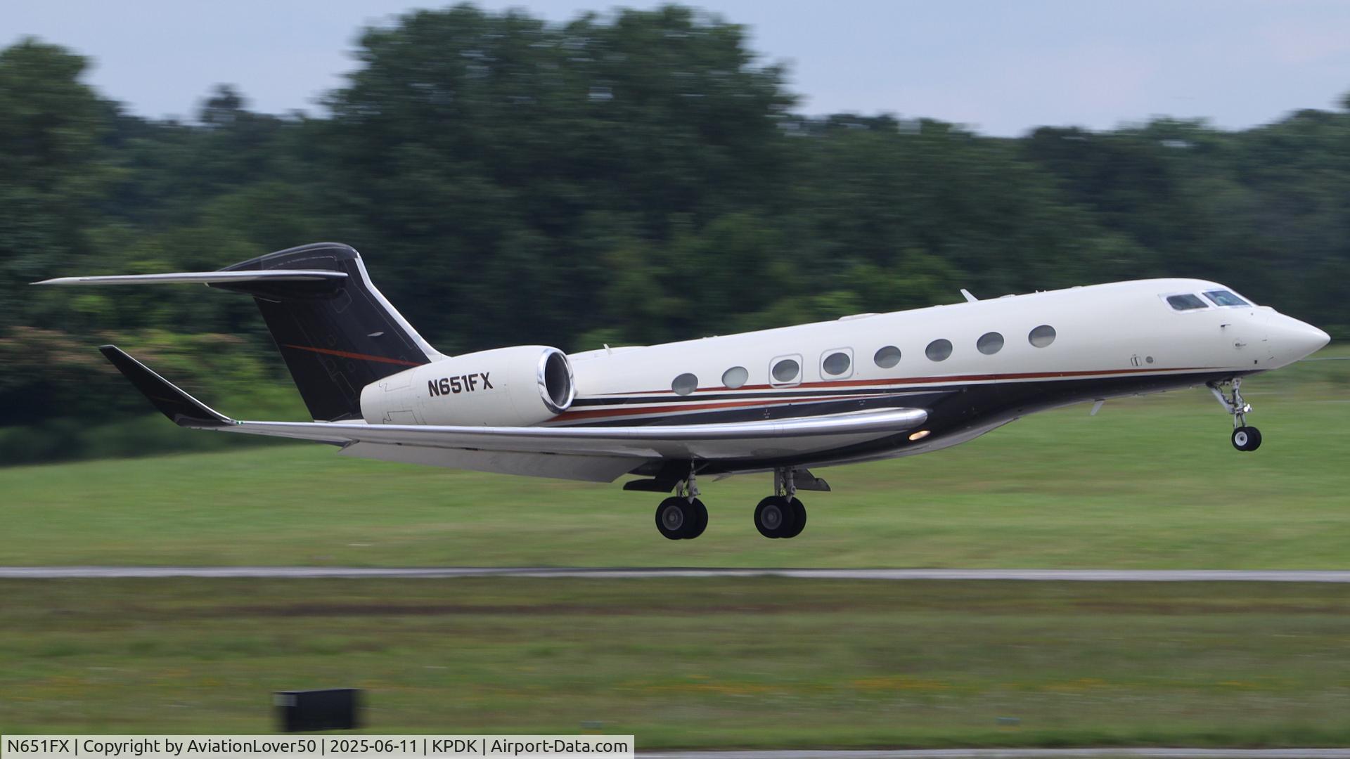 N651FX, 2011 Gulfstream Aerospace G650 (G-VI) C/N 6013, FlexJet G650