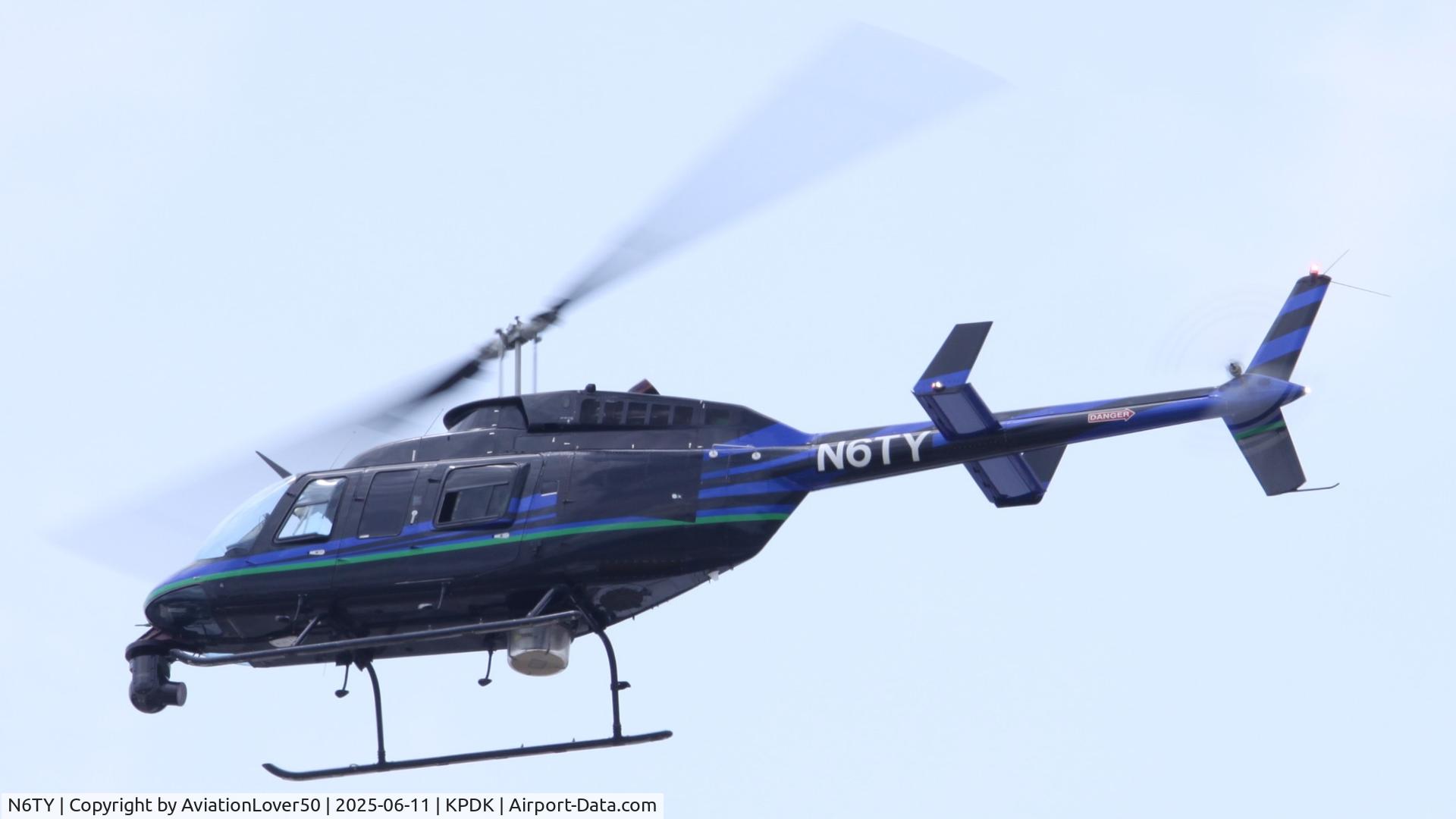 N6TY, 1988 Bell 206B C/N 4036, LongRanger IV