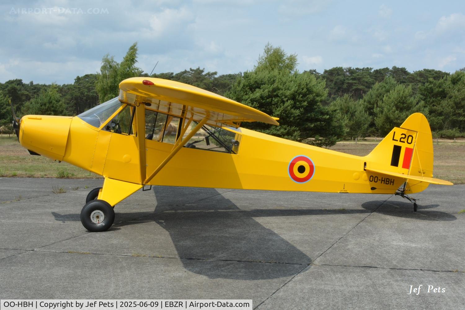 OO-HBH, Piper L-18C Super Cub (PA-18-95) C/N 18-3194, OO-HBH  flies again.