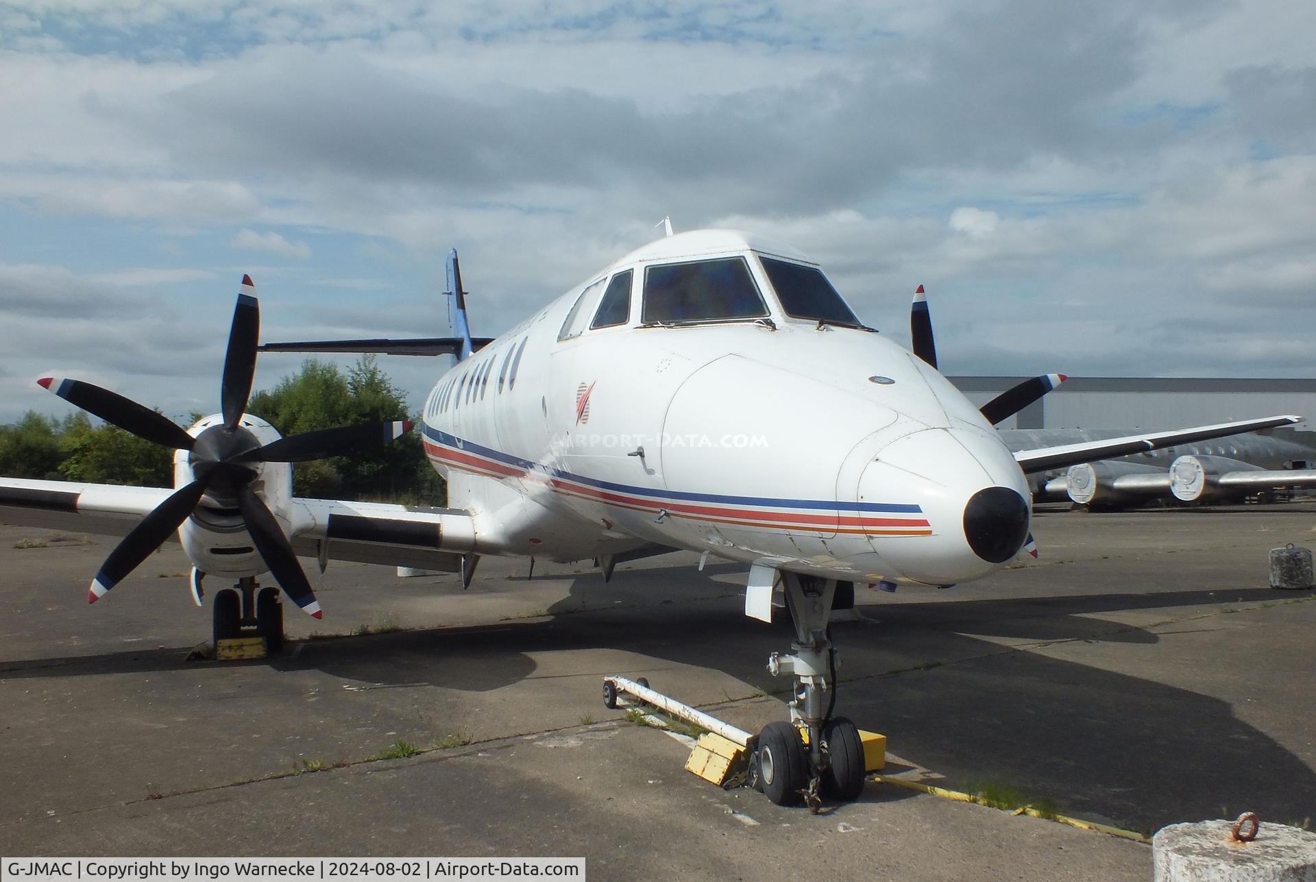 G-JMAC, 1992 British Aerospace Jetstream 41 C/N 41004, BAe Jetstream 41 at the Speke Aerodrome Heritage Group Collection, behind the old terminal of Speke Airport, Liverpool