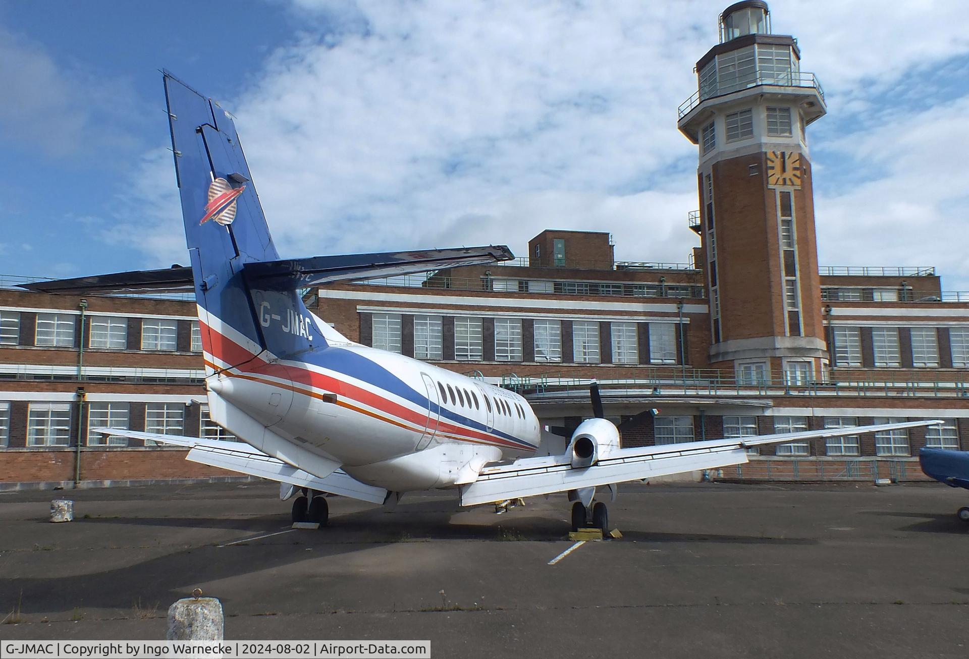 G-JMAC, 1992 British Aerospace Jetstream 41 C/N 41004, BAe Jetstream 41 at the Speke Aerodrome Heritage Group Collection, behind the old terminal of Speke Airport, Liverpool