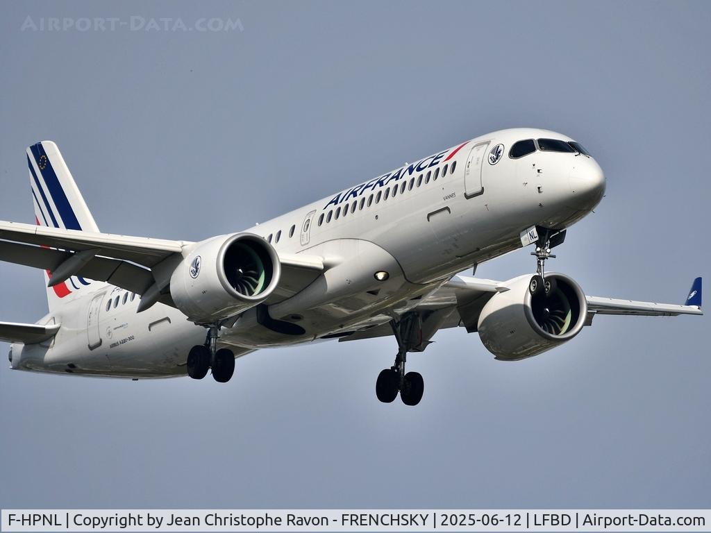 F-HPNL, 2024 Airbus A220-300 C/N 55291, Paris (CDG)	Bordeaux (BOD)	AF7436