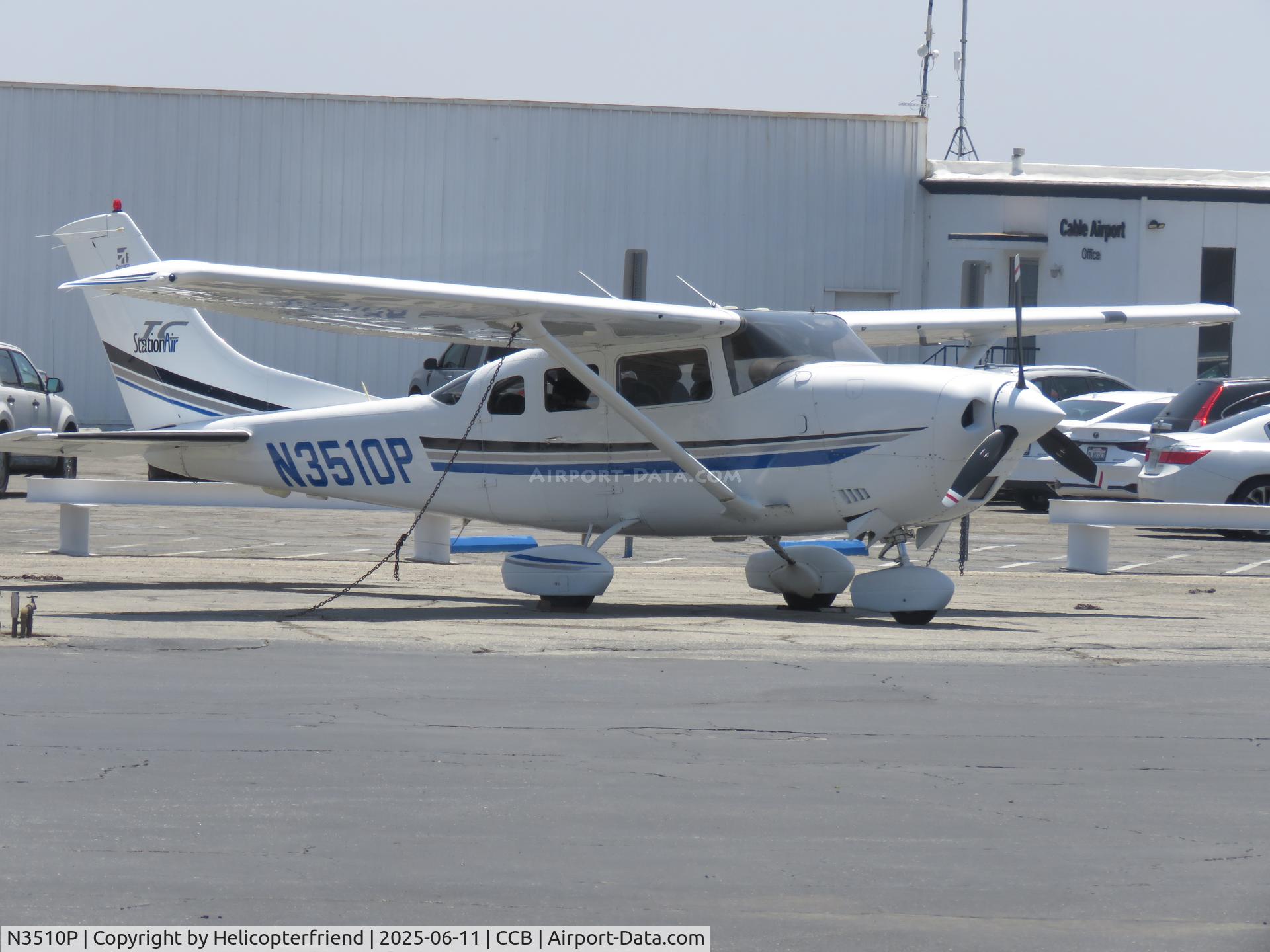 N3510P, 2001 Cessna T206H Turbo Stationair C/N T20608306, Parked for sale