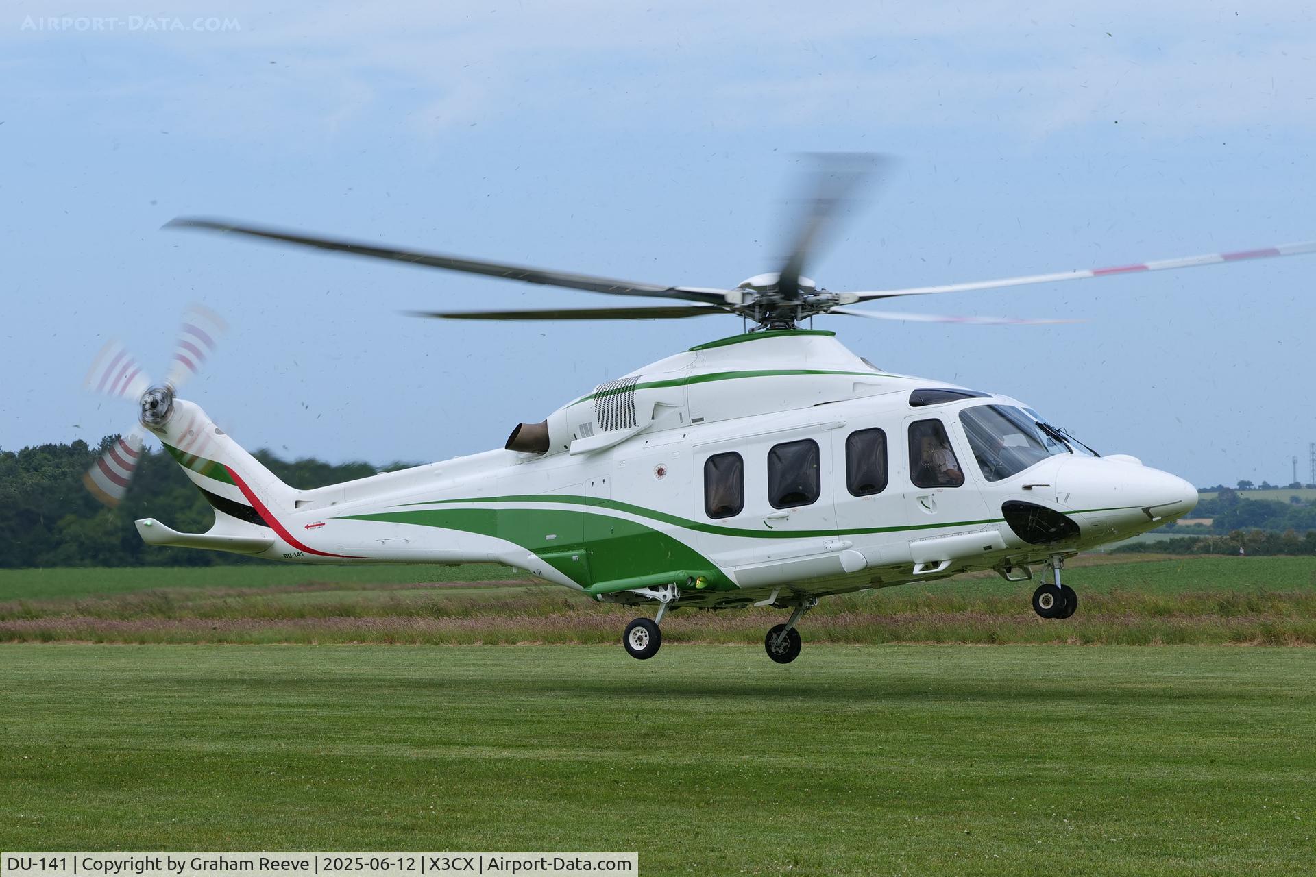 DU-141, AgustaWestland AW-139 C/N 31224, Departing from Northrepps.