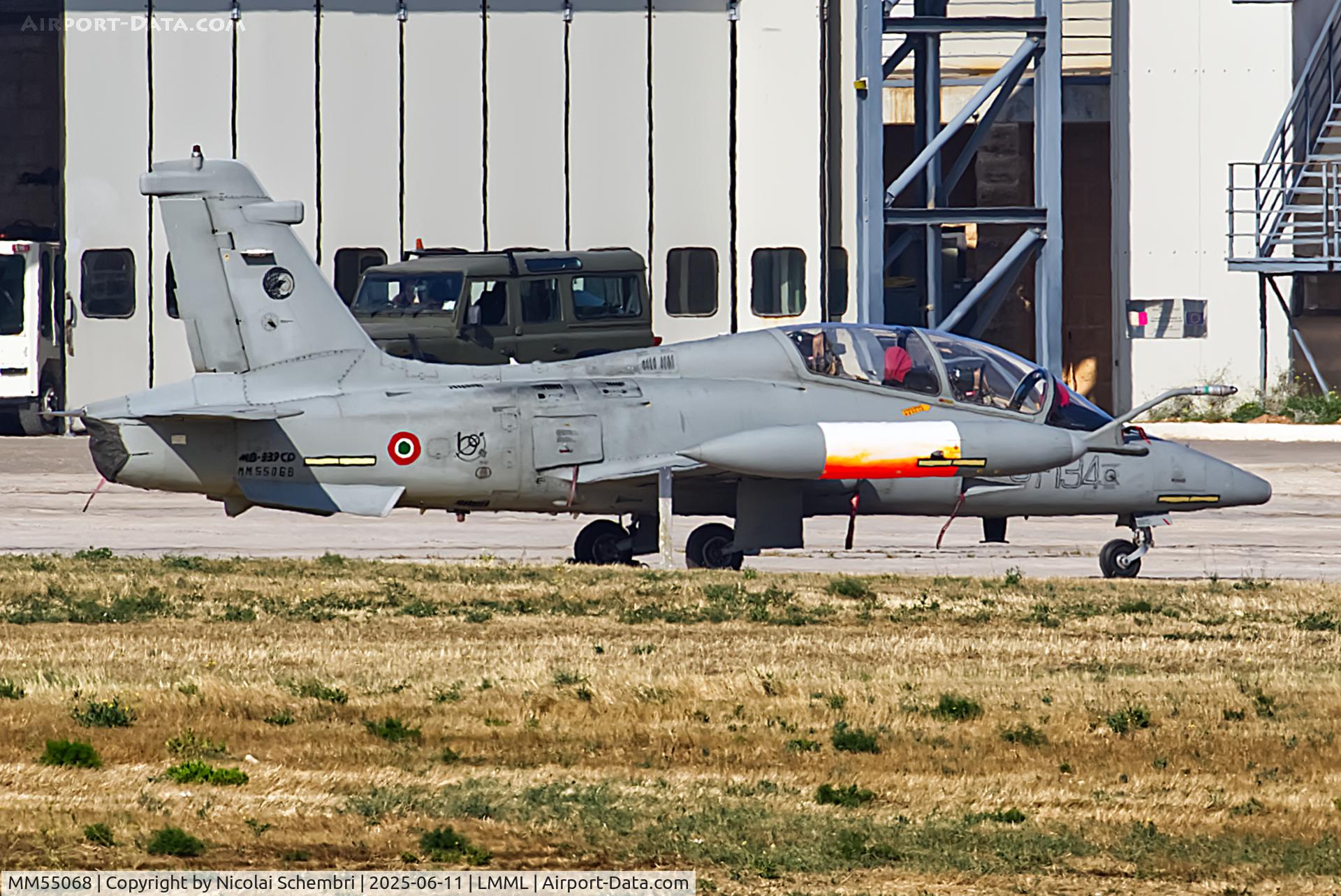 MM55068, Aermacchi MB-339CD C/N 6870/200/CD007, At Park 7