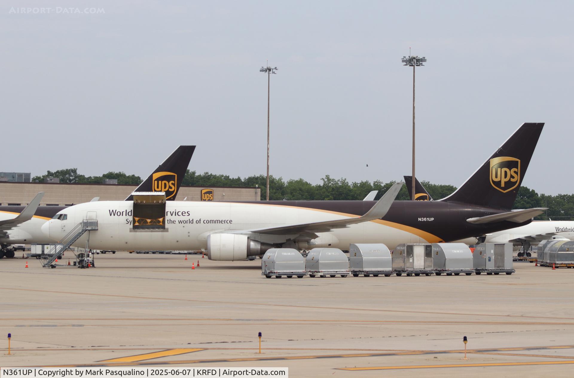 N361UP, 2013 Boeing 767-34AF/ER C/N 37878, Boeing 767-34AF/ER
