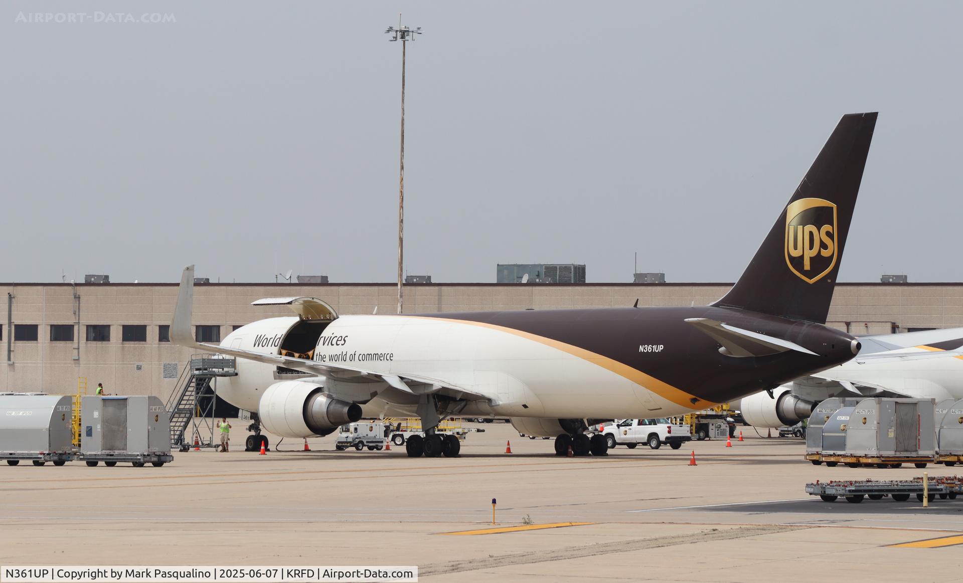 N361UP, 2013 Boeing 767-34AF/ER C/N 37878, Boeing 767-34AF/ER
