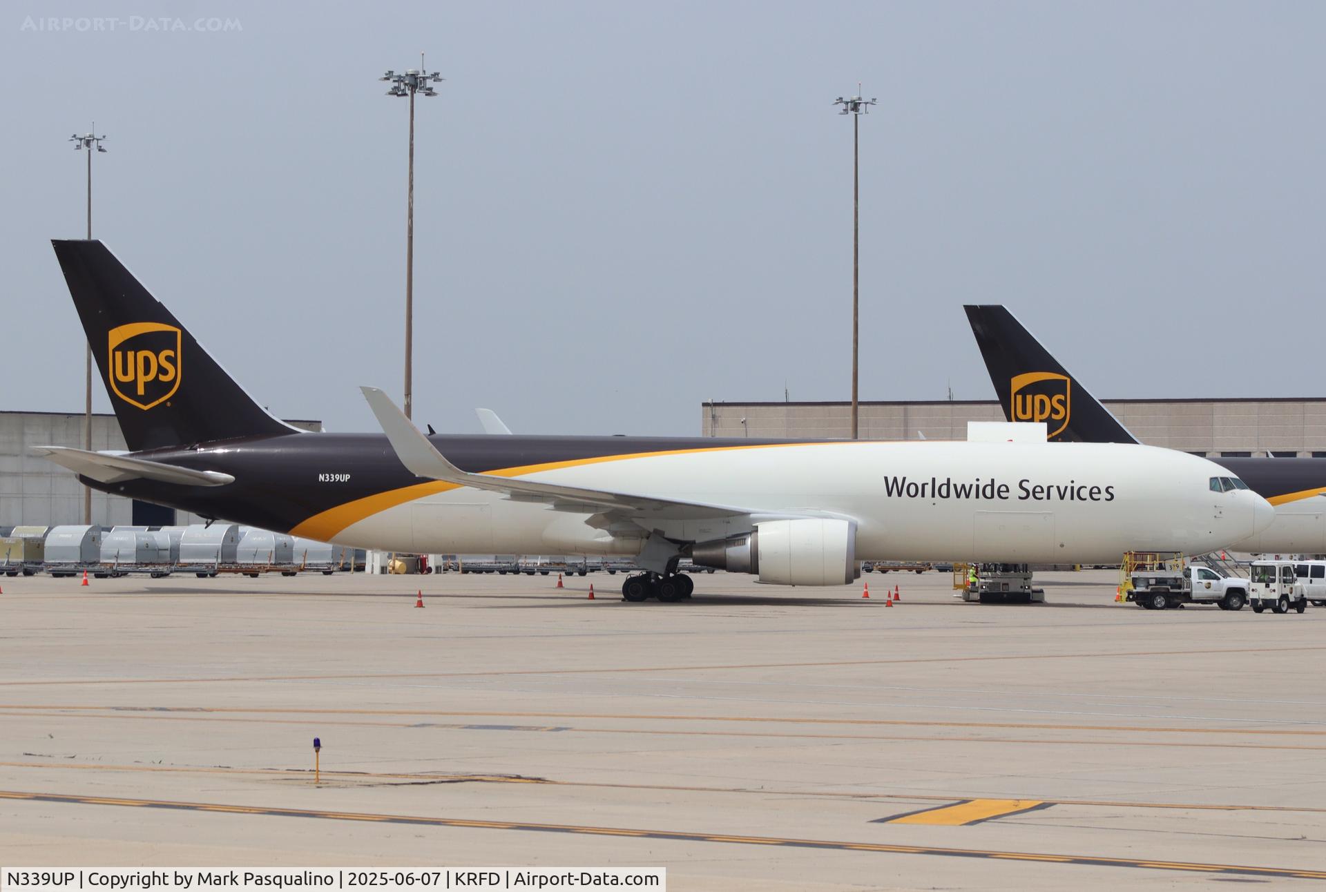 N339UP, 2010 Boeing 767-34A(ER)/F C/N 37859, Boeing 767-34AF/ER