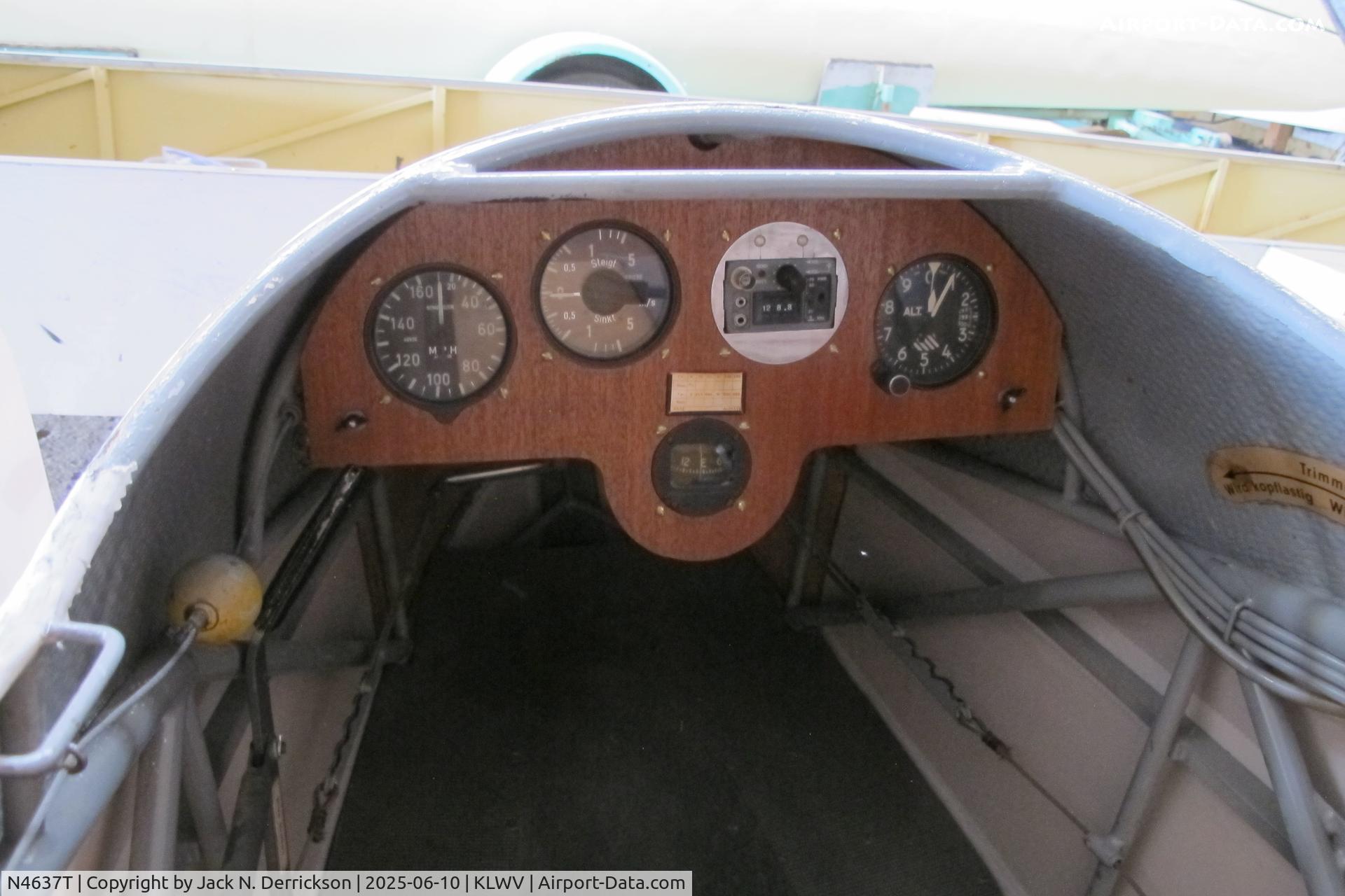 N4637T, 1964 Schleicher Ka-7 Rhonadler C/N 7153, Ka-7