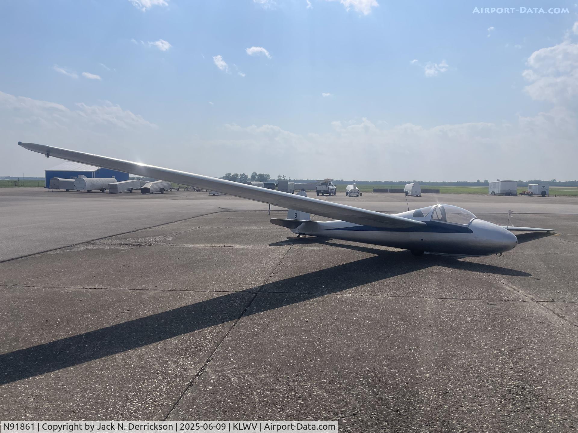N91861, Schweizer SGS 1-21 C/N 2, SGS 1-21
