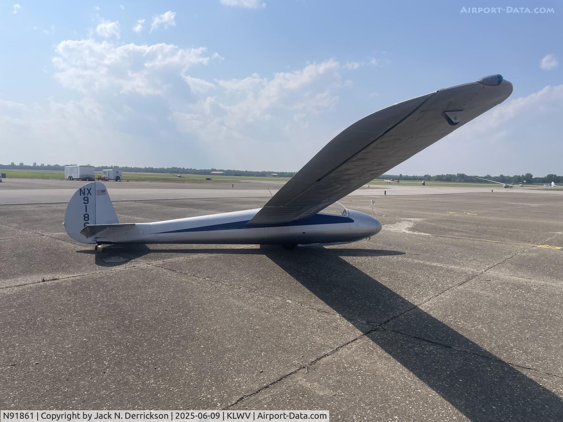 N91861, Schweizer SGS 1-21 C/N 2, SGS 1-21
