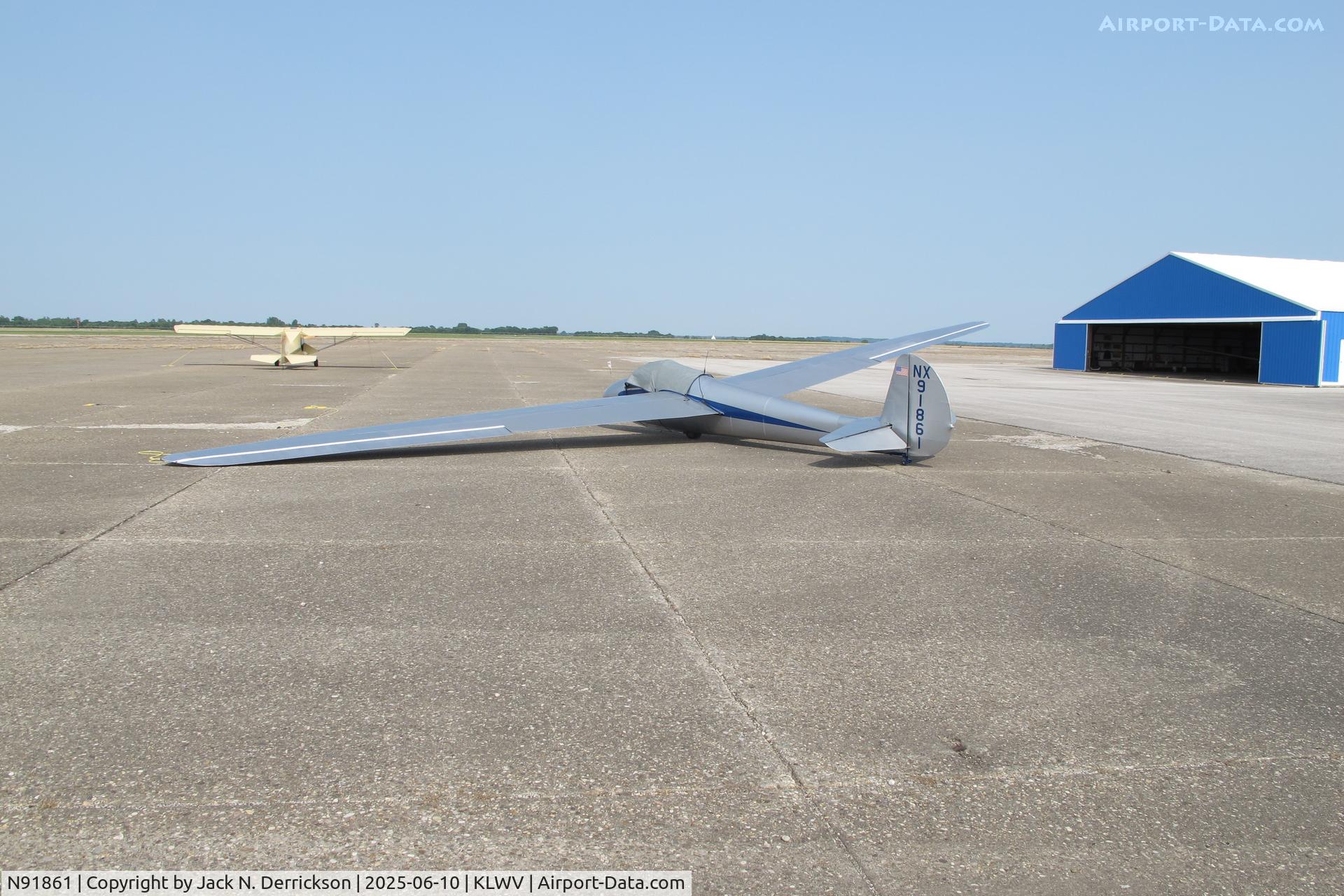 N91861, Schweizer SGS 1-21 C/N 2, SGS 1-21