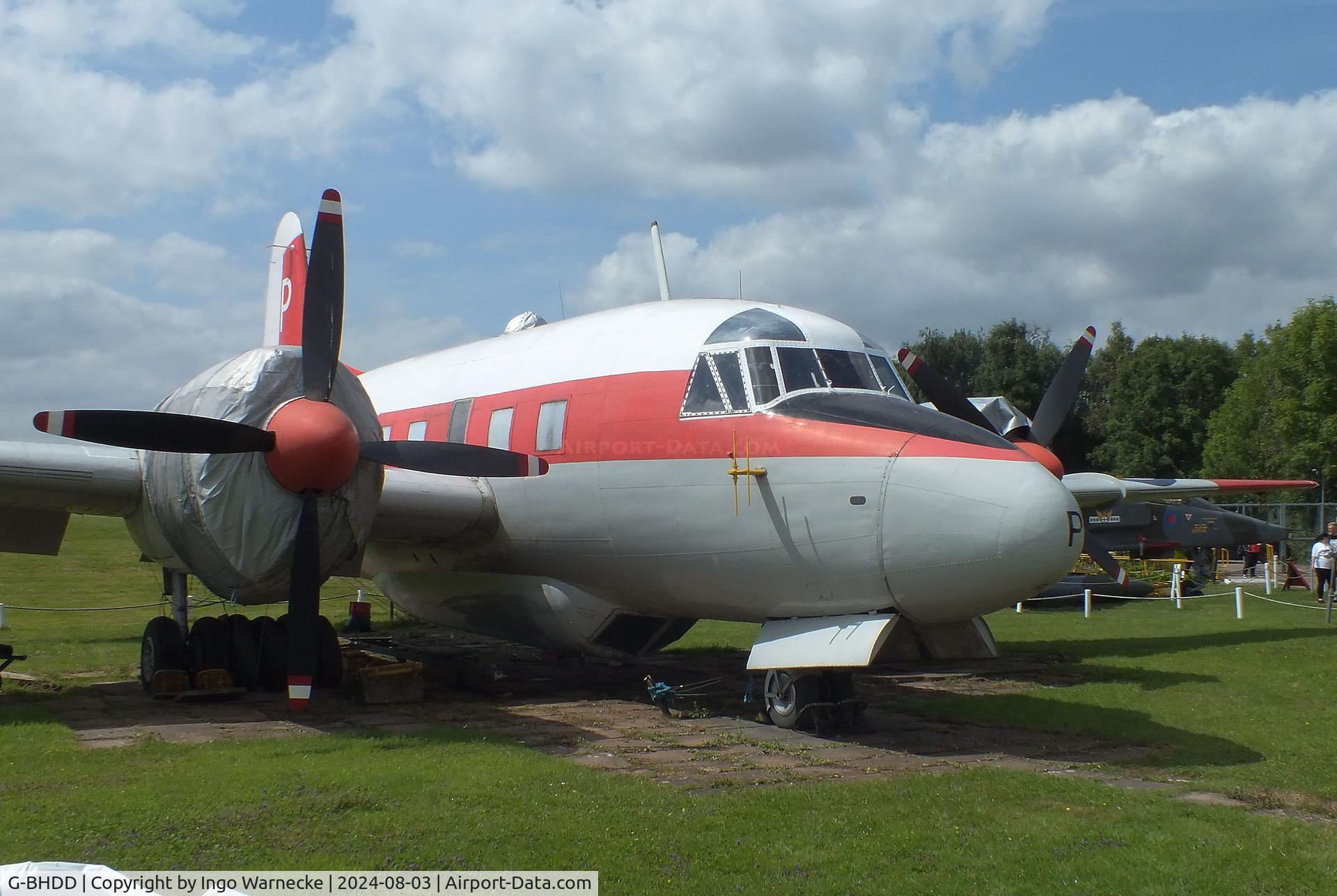 G-BHDD, 1953 Vickers Varsity T.1 C/N Not found WL626/G-BHDD, Vickers Varsity T1 at the East Midlands Aeropark, Castle Donington