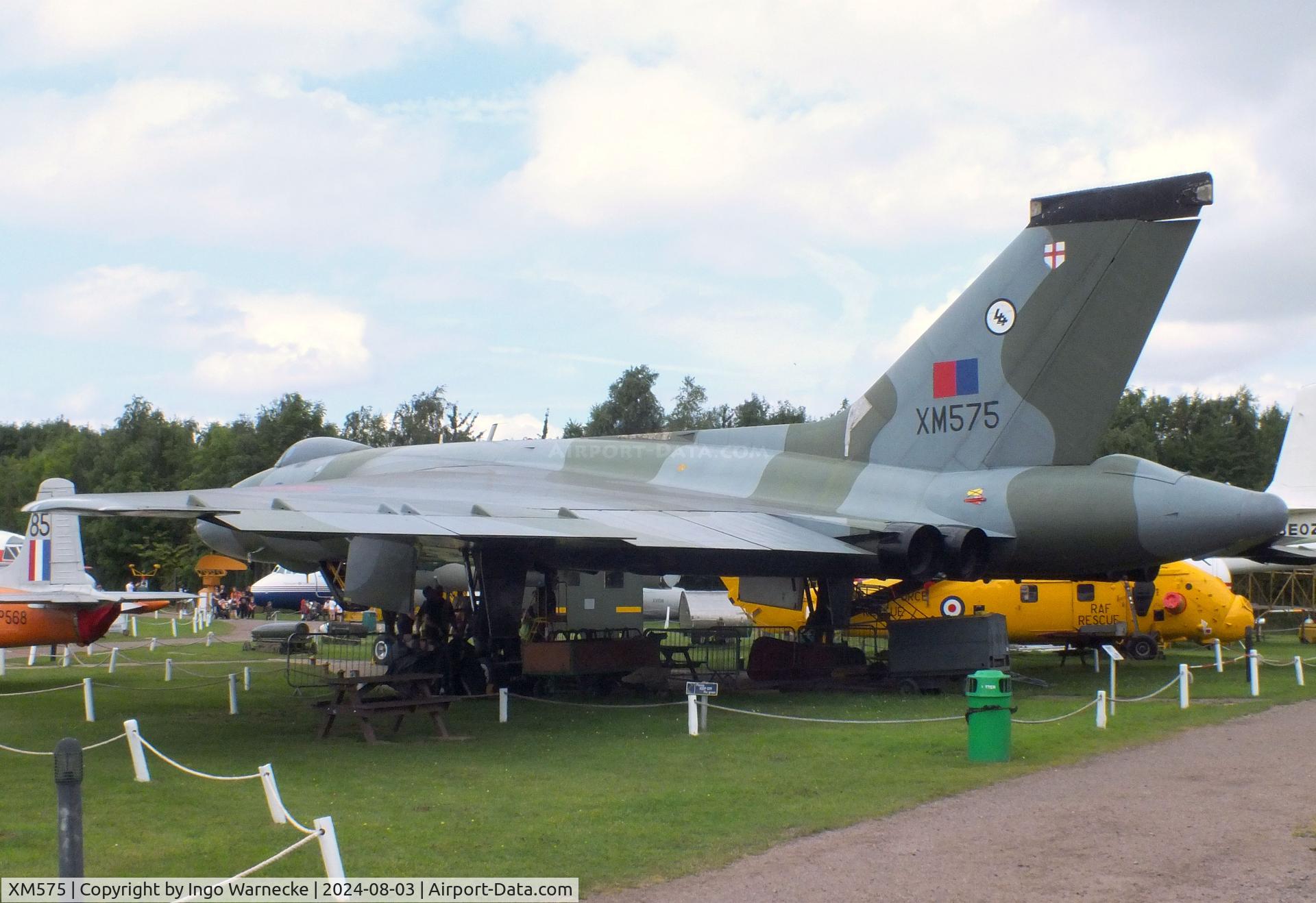 XM575, 1959 Avro Vulcan B.2A C/N Set 56, Avro Vulcan B2A at the East Midlands Aeropark, Castle Donington