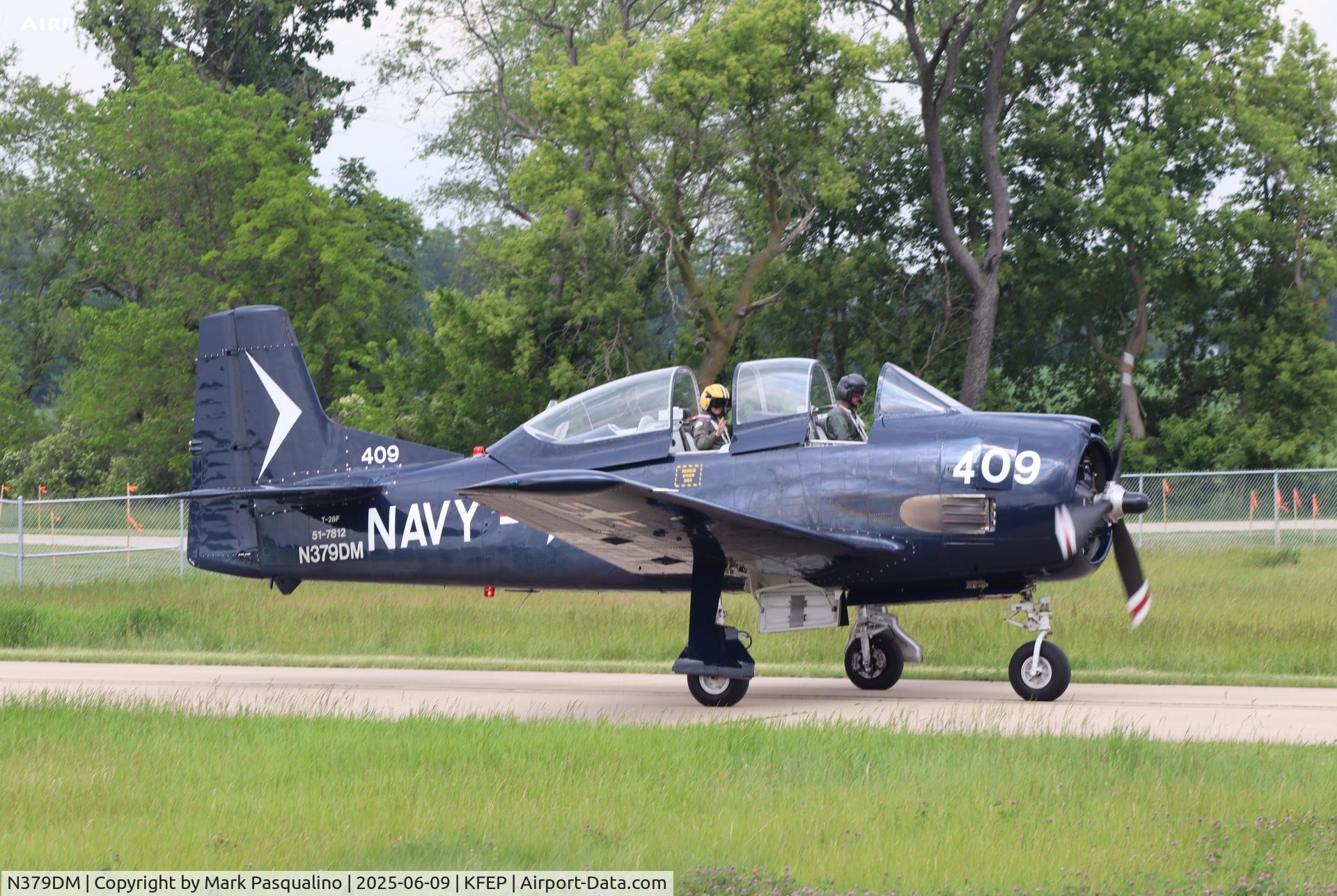 N379DM, 1951 North American T-28A Trojan C/N 174-665, North American T-28A