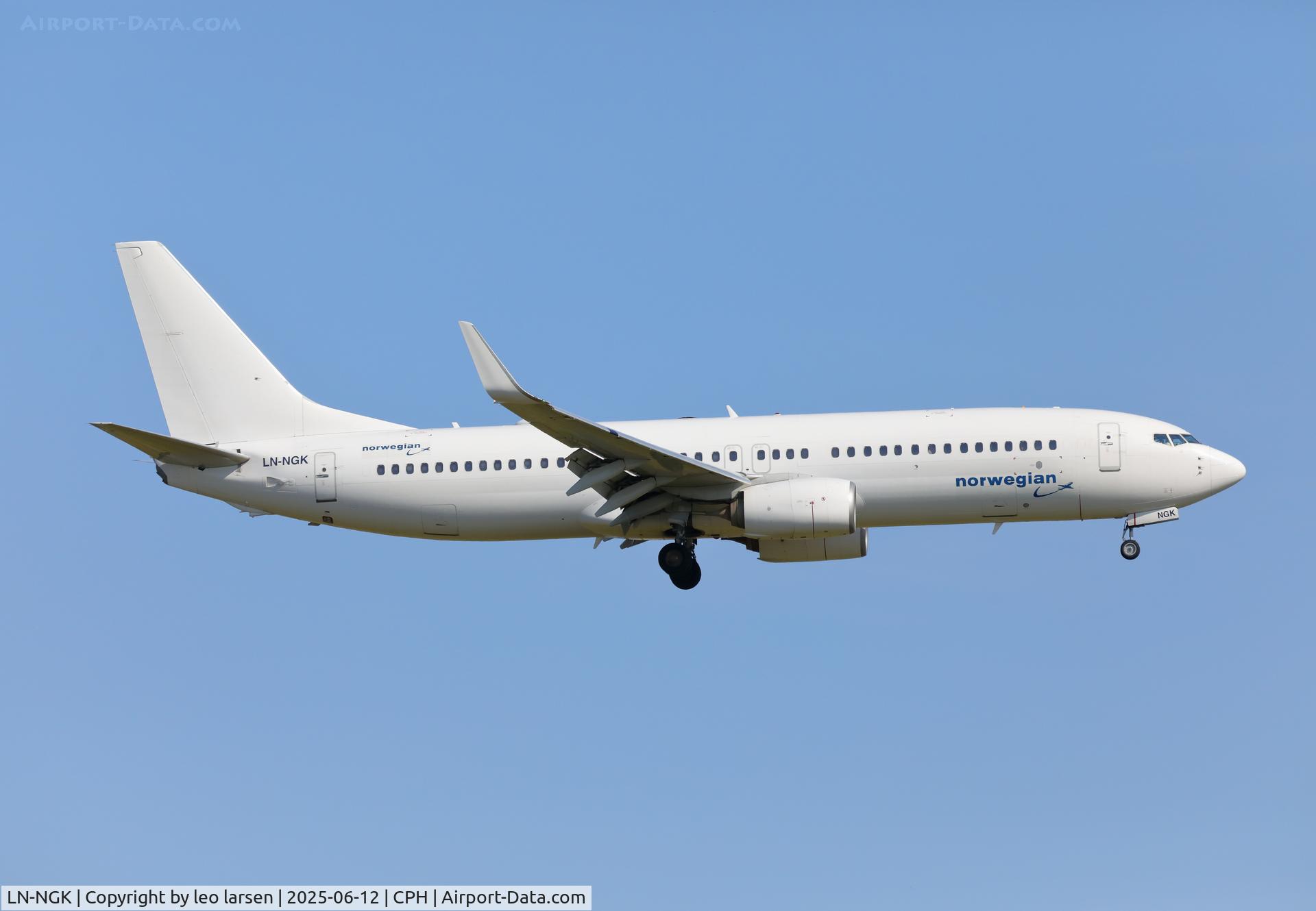 LN-NGK, 2013 Boeing 737-8JP C/N 39022, Copenhagen 12.6.2025