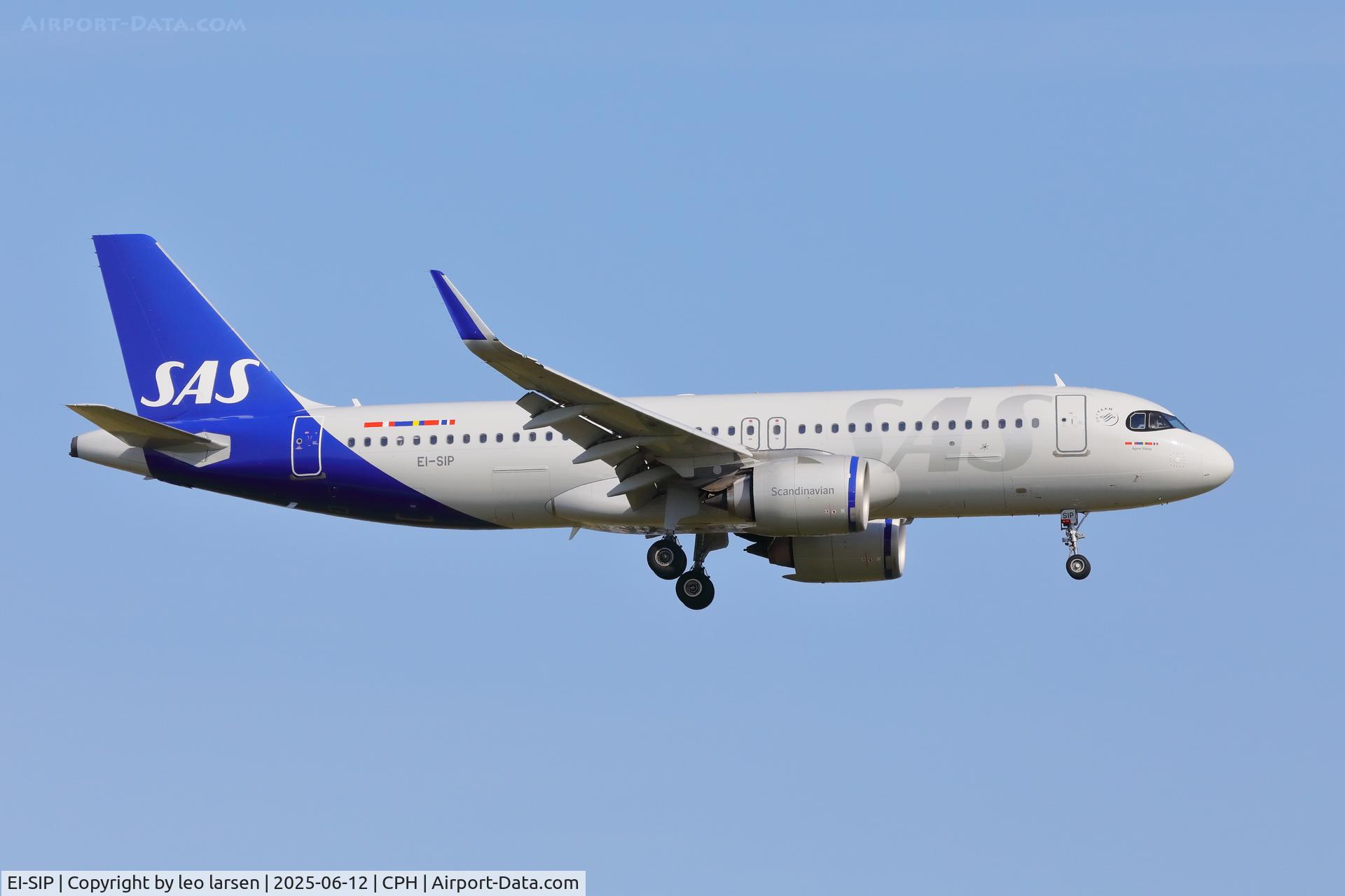 EI-SIP, 2022 Airbus A320-251N C/N 10923, Copenhagen 12.6.2025
