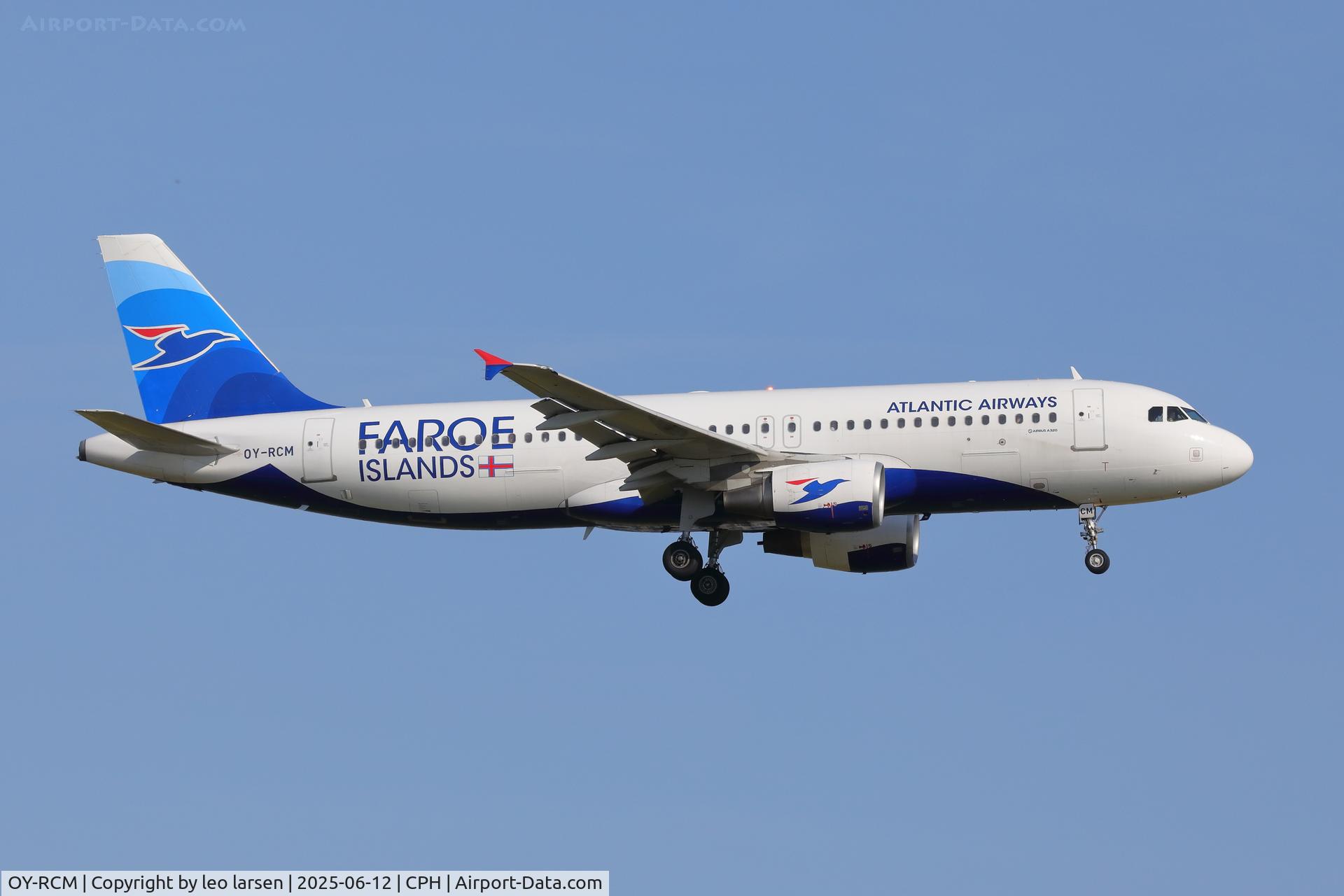 OY-RCM, 2012 Airbus A320-214 C/N 5084, Copenhagen 12.6.2025