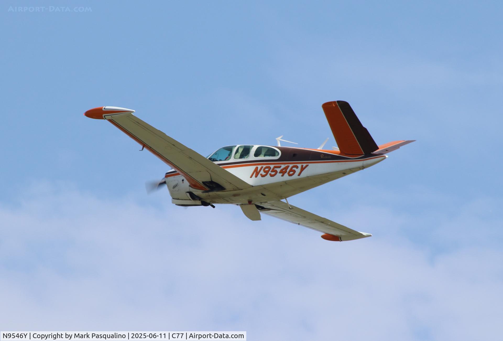 N9546Y, 1962 Beech P35 Bonanza C/N D-7026, Beech P35
