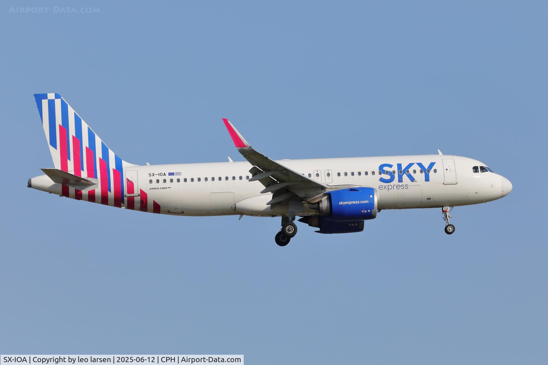 SX-IOA, 2024 Airbus A320-251N C/N 12082, Copenhagen 12.6.2025