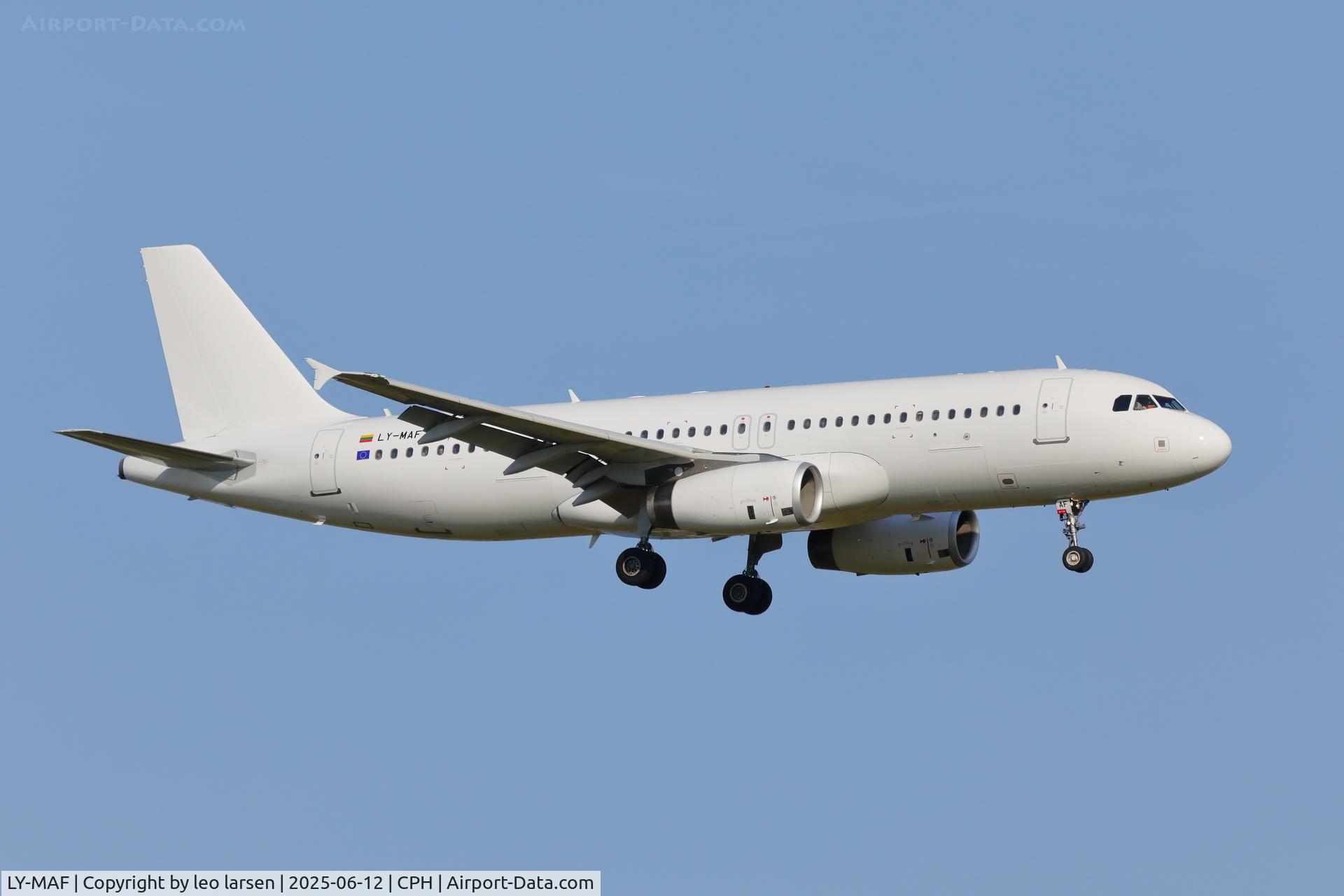 LY-MAF, 2003 Airbus A320-232 C/N 1922, Copenhagen 12.6.2025