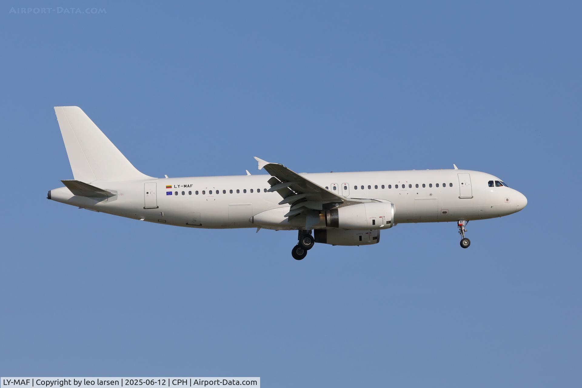 LY-MAF, 2003 Airbus A320-232 C/N 1922, Copenhagen 12.6.2025