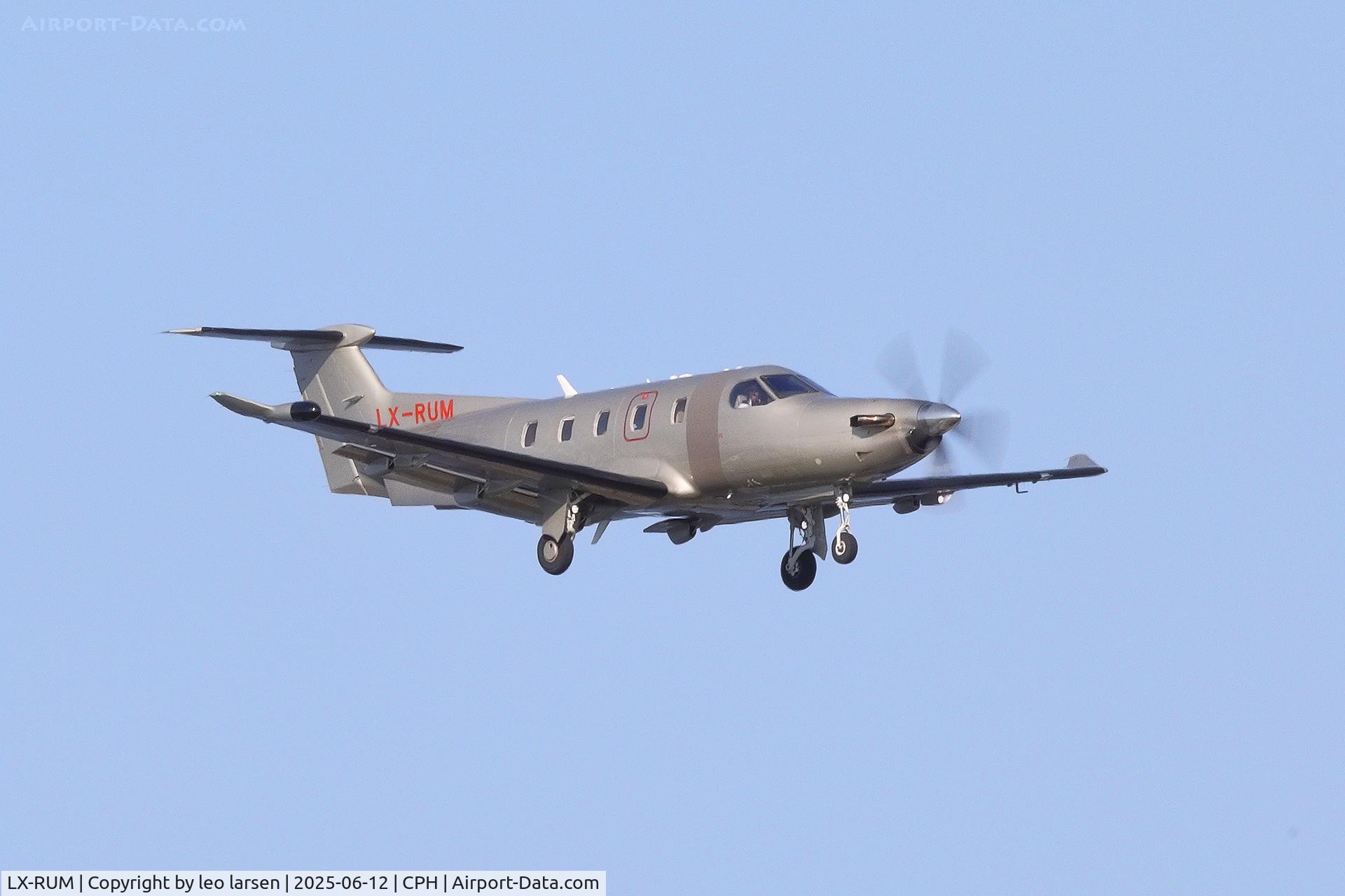 LX-RUM, 2021 Pilatus PC-12 NGX C/N 2145, Copenhagen 12.6.2025