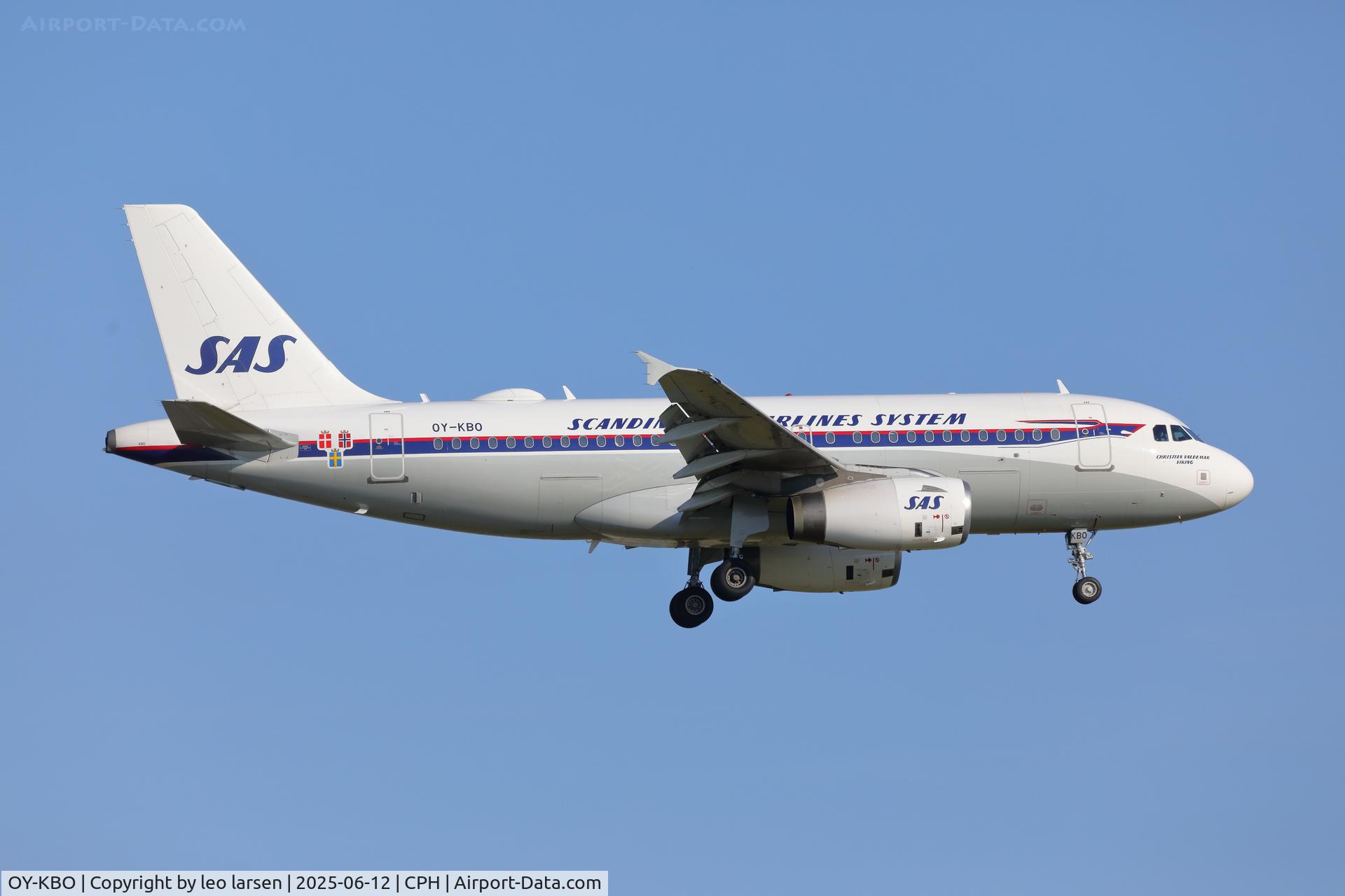 OY-KBO, 2006 Airbus A319-131 C/N 2850, Copenhagen 12.6.2025-