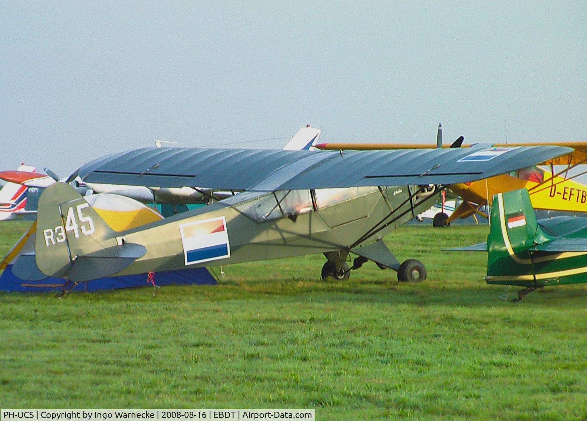 PH-UCS, 1945 Piper L-4J Grasshopper (J3C-65D) C/N 13228, Piper L-4J Cub at the 2008 Fly-in Diest airfield
