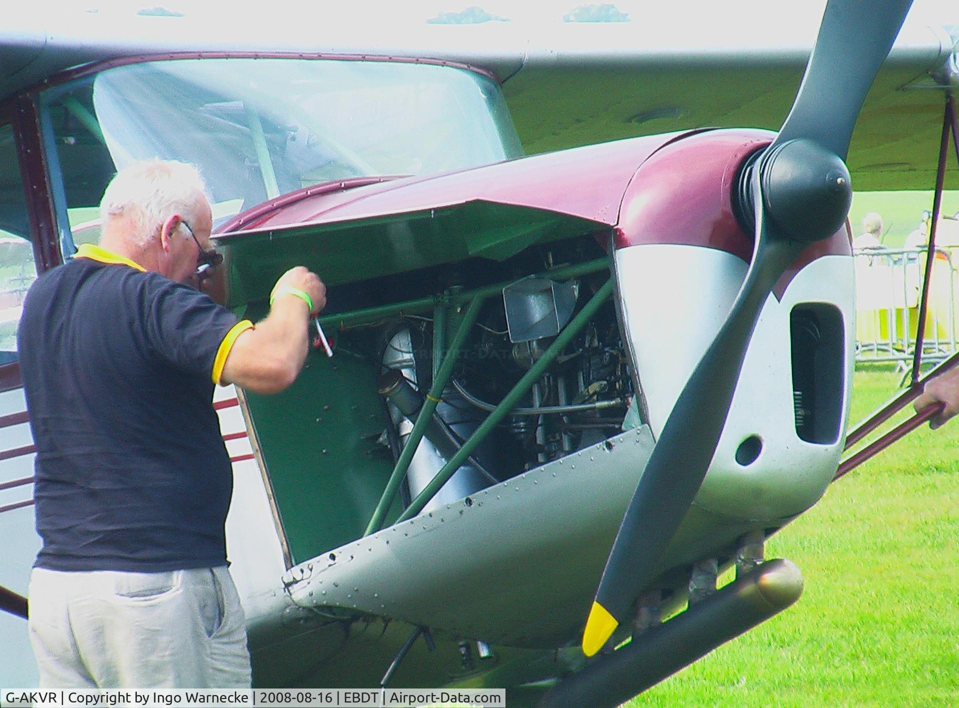 G-AKVR, 1951 Chrislea CH-3 Super Ace Skyjeep 4 C/N 125, Chrislea CH-3 Super Ace Skyjeep 4 at the 2008 Fly-in Diest airfield