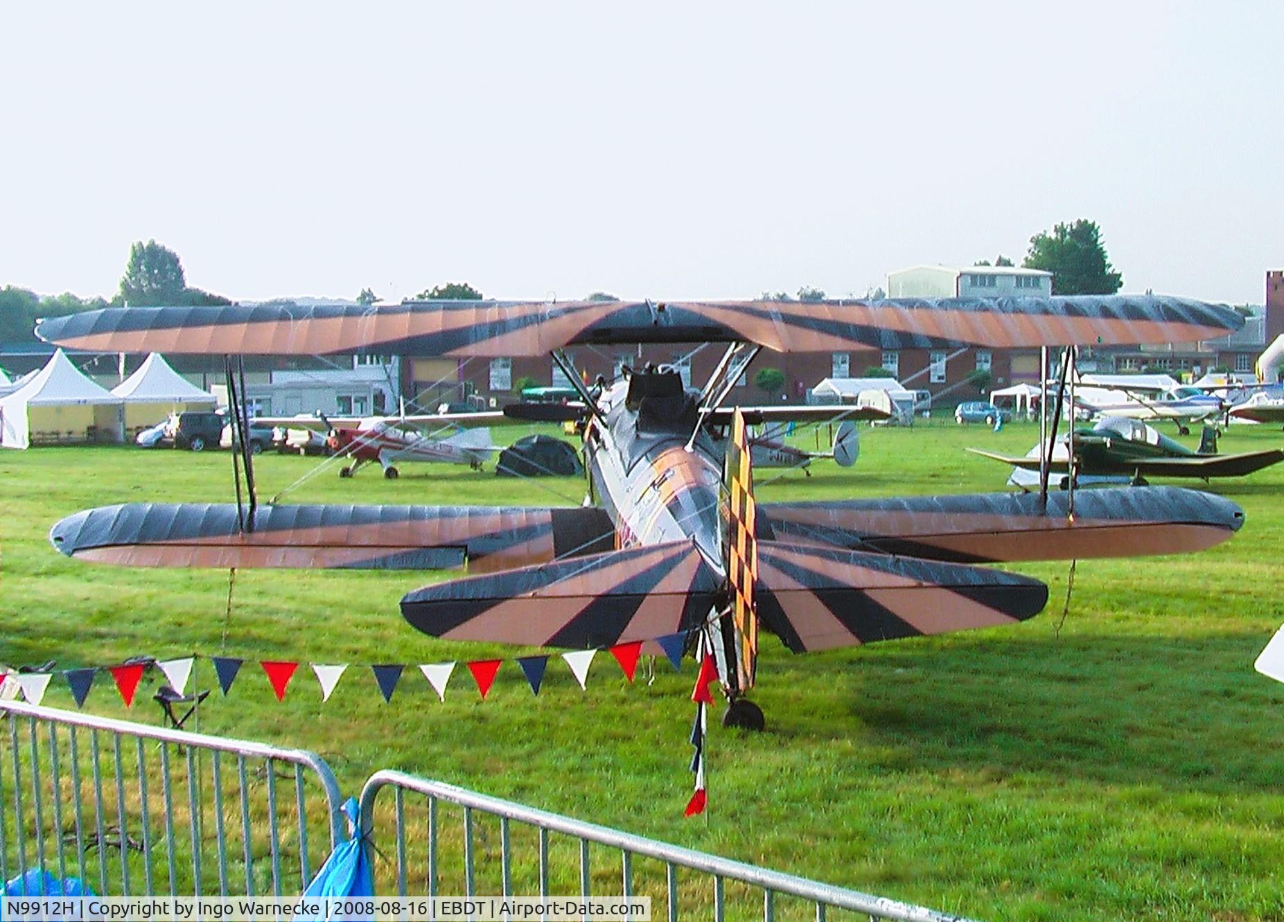 N9912H, 1943 Boeing N2S-3 Kaydet (B75N1) C/N 75-7213, Boeing (Stearman) N2S-3 Kaydet (B75N1) at the 2008 Fly-in Diest airfield