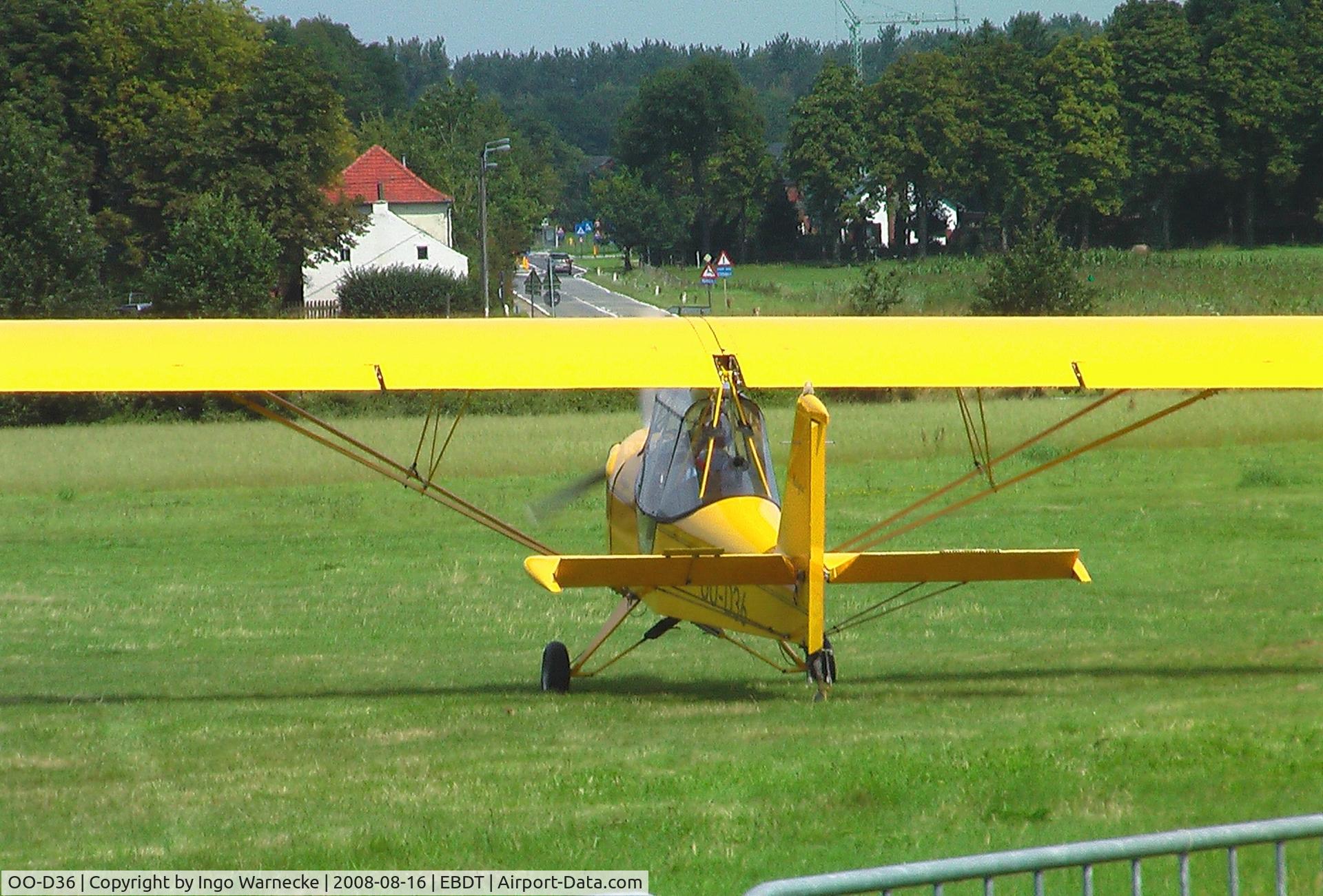 OO-D36, Ultracraft Calypso 1A C/N 006, Ultracraft Calypso 1A at the 2008 Fly-in Diest airfield