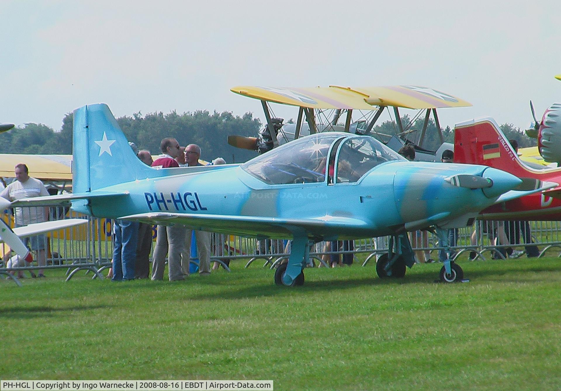 PH-HGL, 1996 Sequoia F-8L Falco C/N 001 (PH-HGL), Sequoia F.8L Falco at the 2008 Fly-in Diest airfield