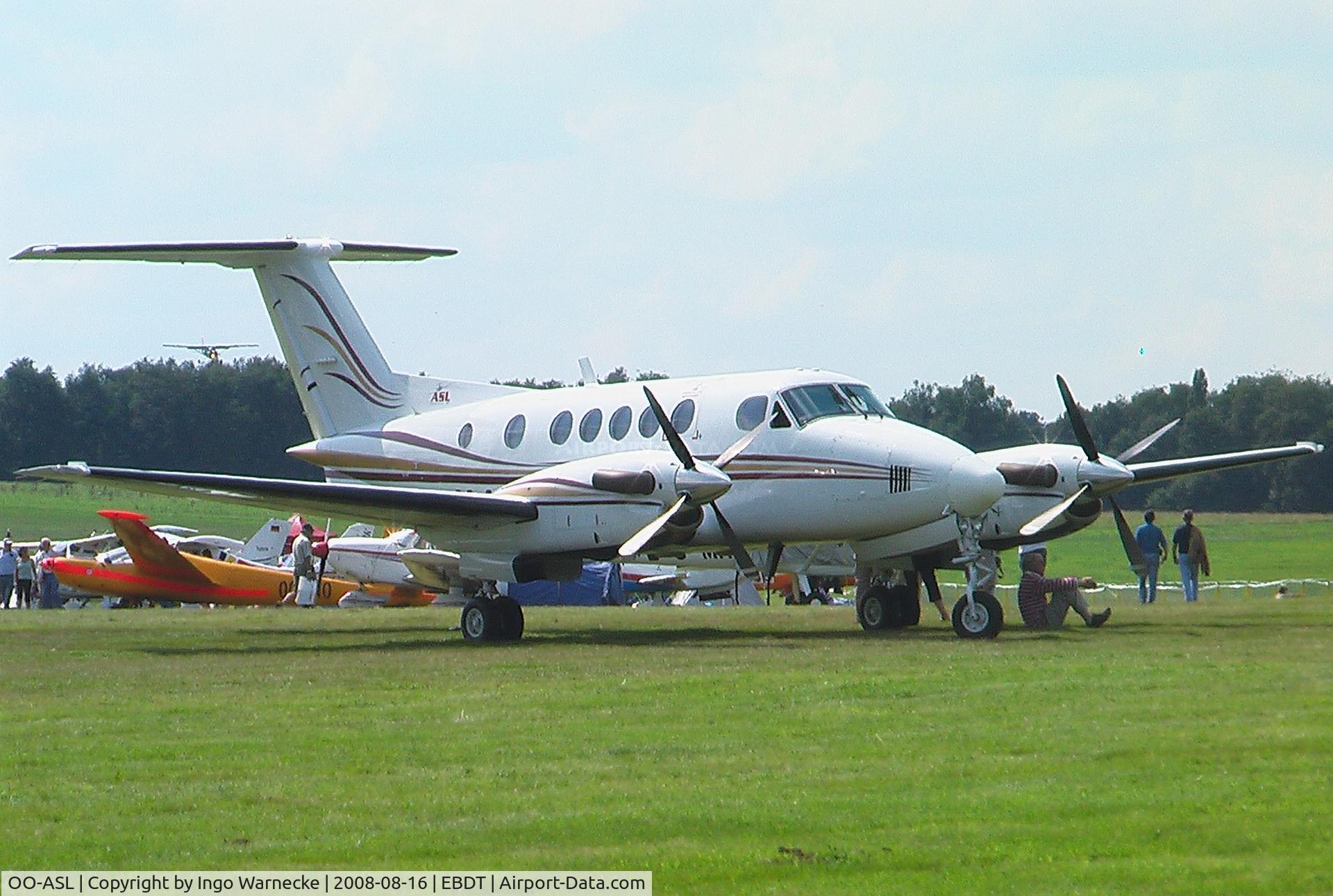 OO-ASL, 1982 Beech 200C Super King Air C/N BL-49, Beechcraft 200C Super King Air at the 2008 Fly-in Diest airfield