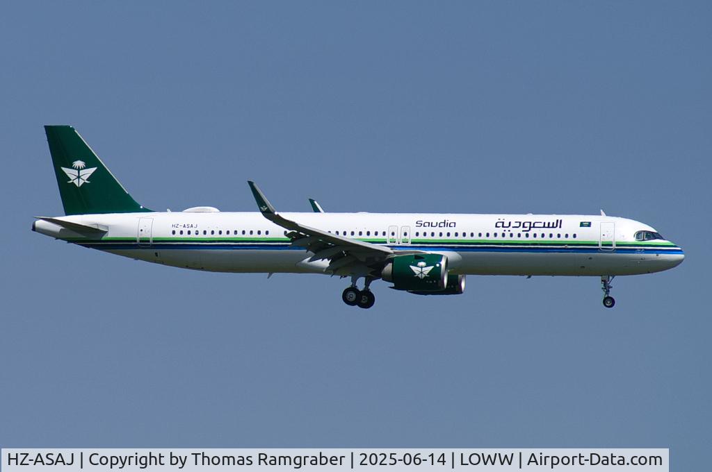 HZ-ASAJ, 2024 Airbus A321-251NX C/N 12370, Saudia - Saudi Arabian Airlines Airbus A321-251NX