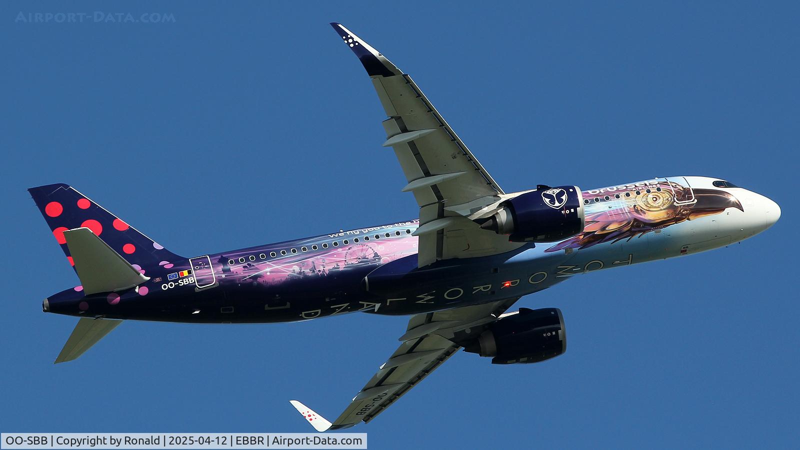 OO-SBB, 2023 Airbus A320-251N C/N 11790, at ebbr