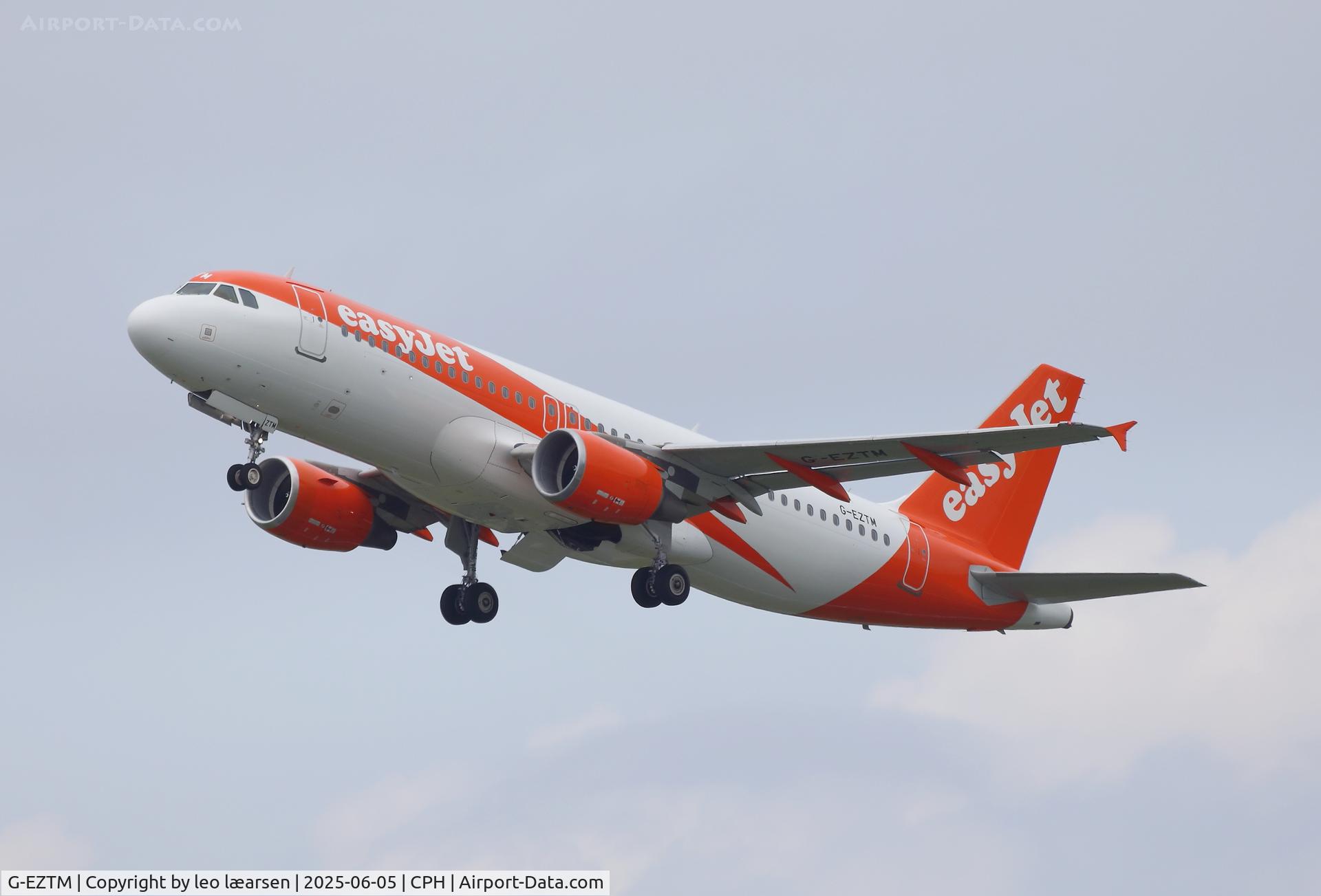 G-EZTM, 2009 Airbus A320-214 C/N 4014, Copenhagen 5.6.2025