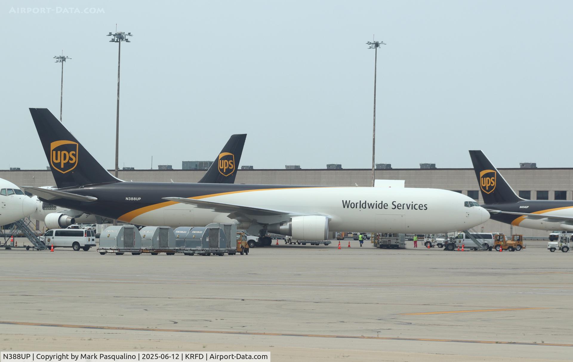 N388UP, 2025 Boeing 767-300F C/N 67977, Boeing 767-300F