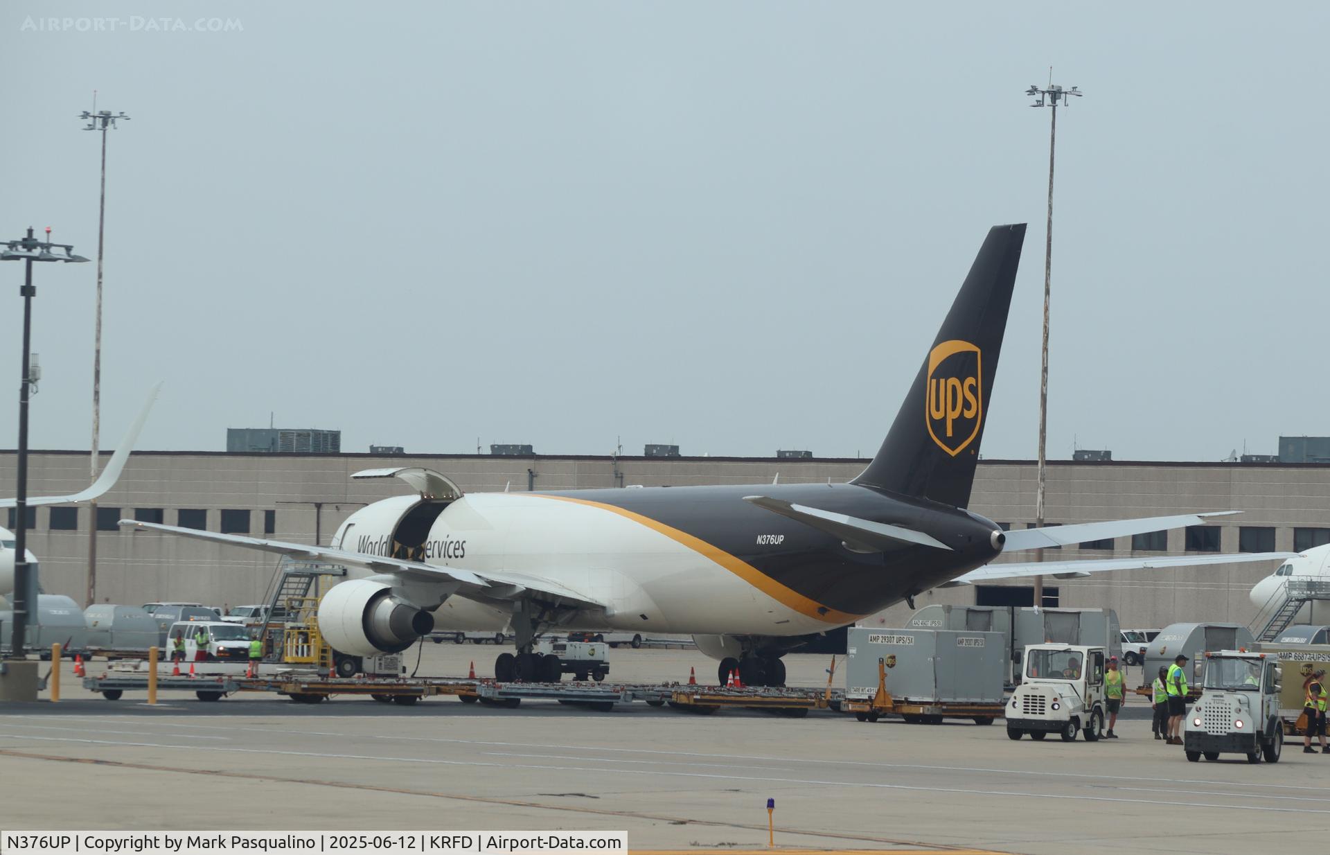 N376UP, 2021 Boeing 767-300F C/N 66811, Boeing 767-300F