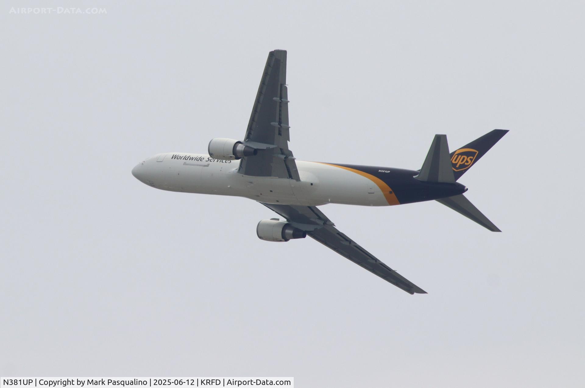 N381UP, 2023 Boeing 767-34AF(ER) C/N 67970, Boeing 767-34AF/ER