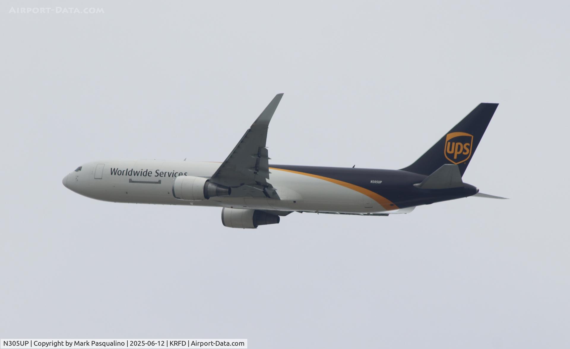 N305UP, 1995 Boeing 767-34AF/ER C/N 27243, Boeing 767-34AF