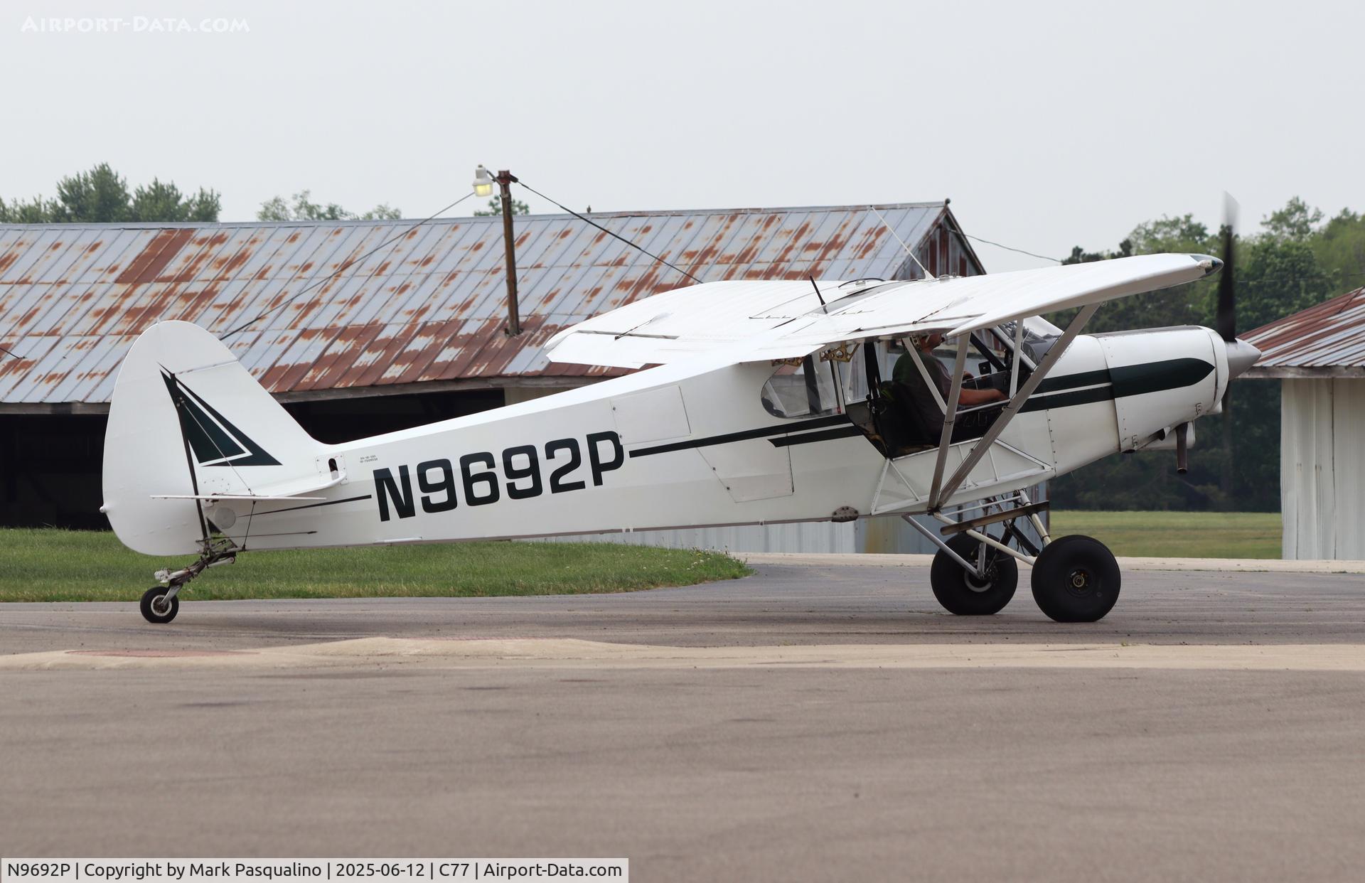 N9692P, 1975 Piper PA-18-150 Super Cub C/N 18-7509036, Piper PA-18-150