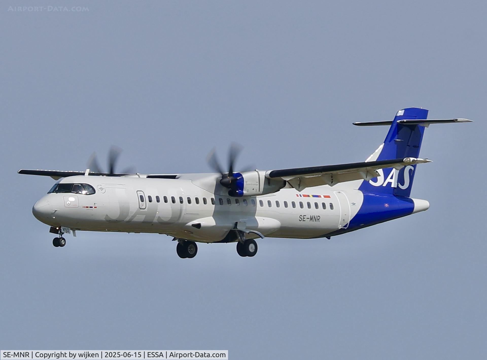 SE-MNR, 2015 ATR 72-600 C/N 1262, Rwy 26