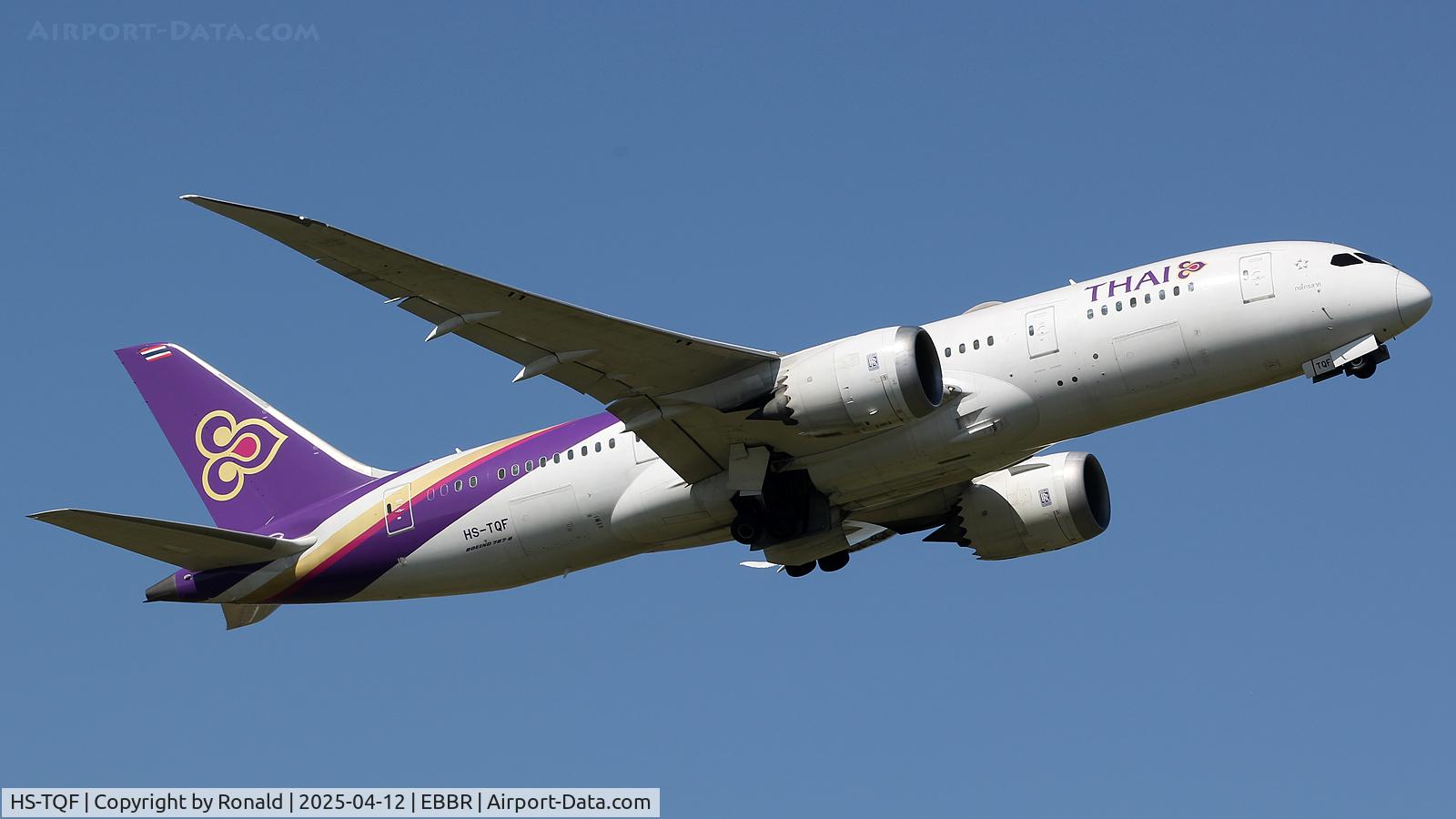 HS-TQF, 2015 Boeing 787-8 Dreamliner Dreamliner C/N 38759, at ebbr