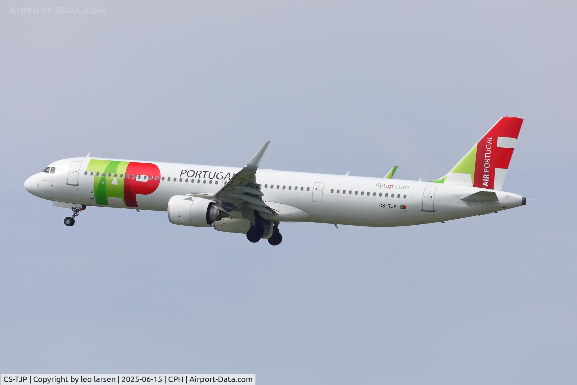 CS-TJP, 2019 Airbus A321-251NX C/N 8946, Copenhagen 15.6.2025